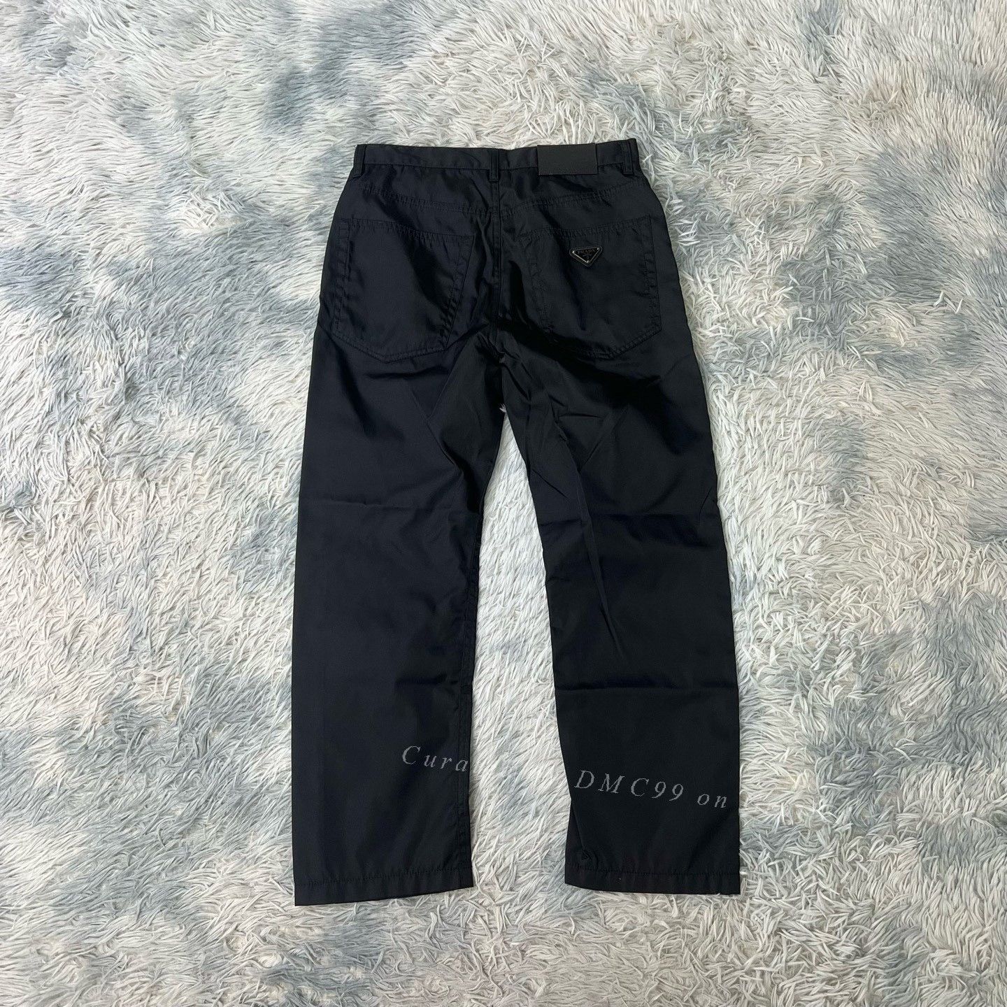 Prada Prada Triangle Logo Back Trousers Size US 28 / EU 44 - 2 Thumbnail