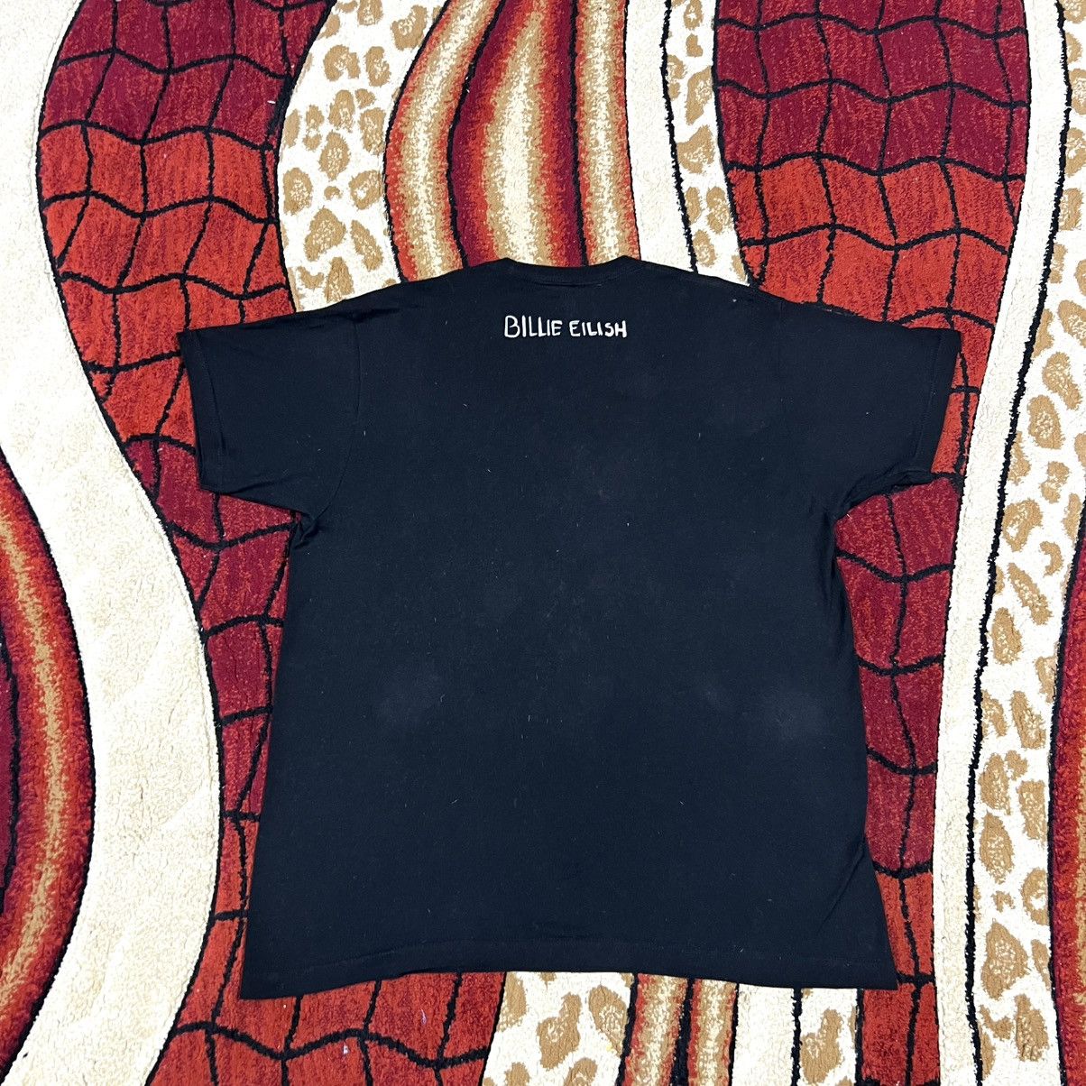 Band Tees Vintage 2019 Billie Eilish Tour Rare T Shirt Size US L / EU 52-54 / 3 - 3 Thumbnail