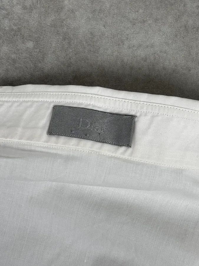 Dior 2000s Dior White Premium Shirt Size US M / EU 48-50 / 2 - 11 Thumbnail