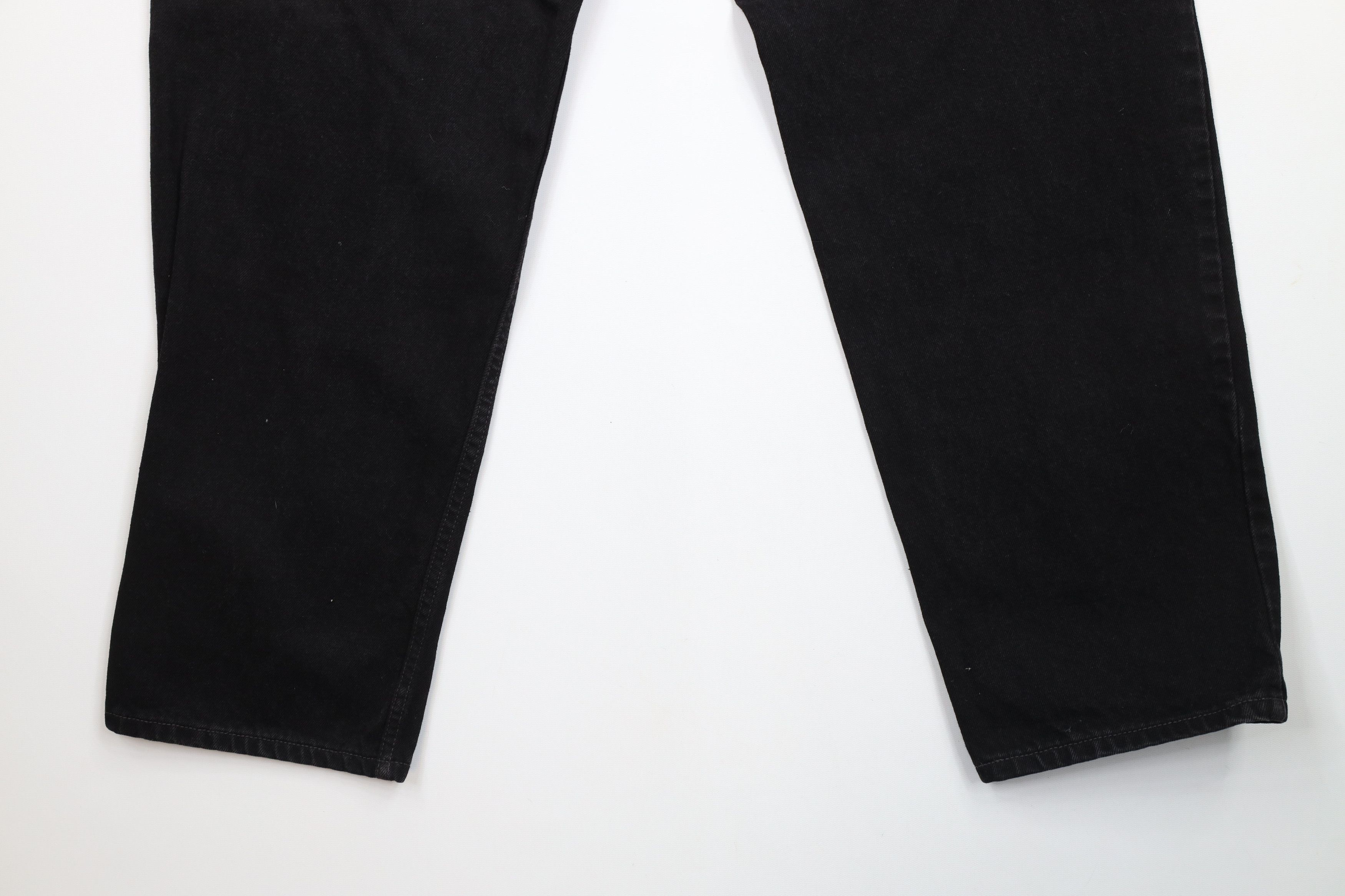 Levi's Vintage 90s Levis 550 Relaxed Fit Denim Jeans Black Cotton Size US 36 / EU 52 - 13 Thumbnail