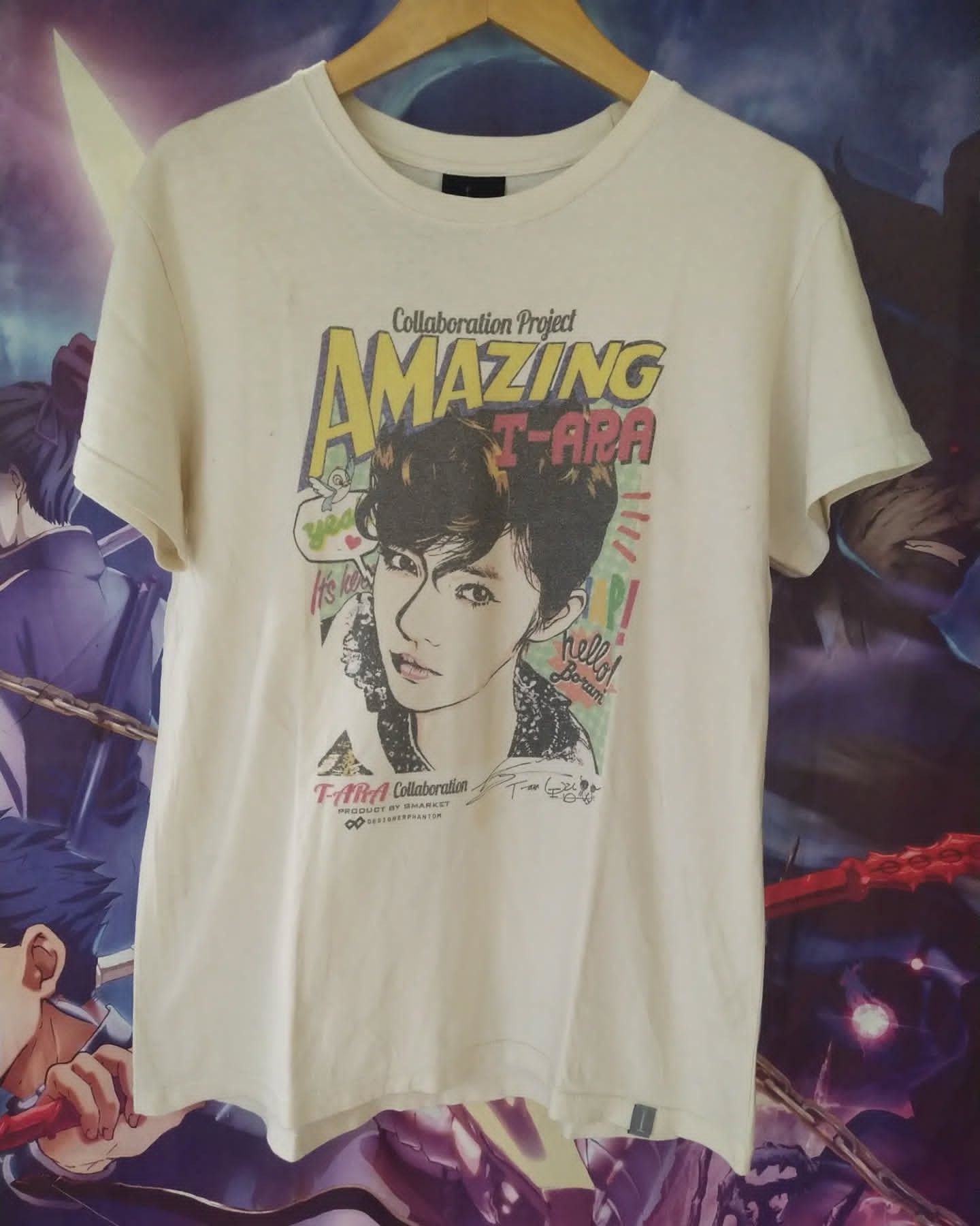 Band Tees T-Ara Amazing Collaboration Member Graphic Signed Idol Tee Size US M / EU 48-50 / 2 - 1 Thumbnail