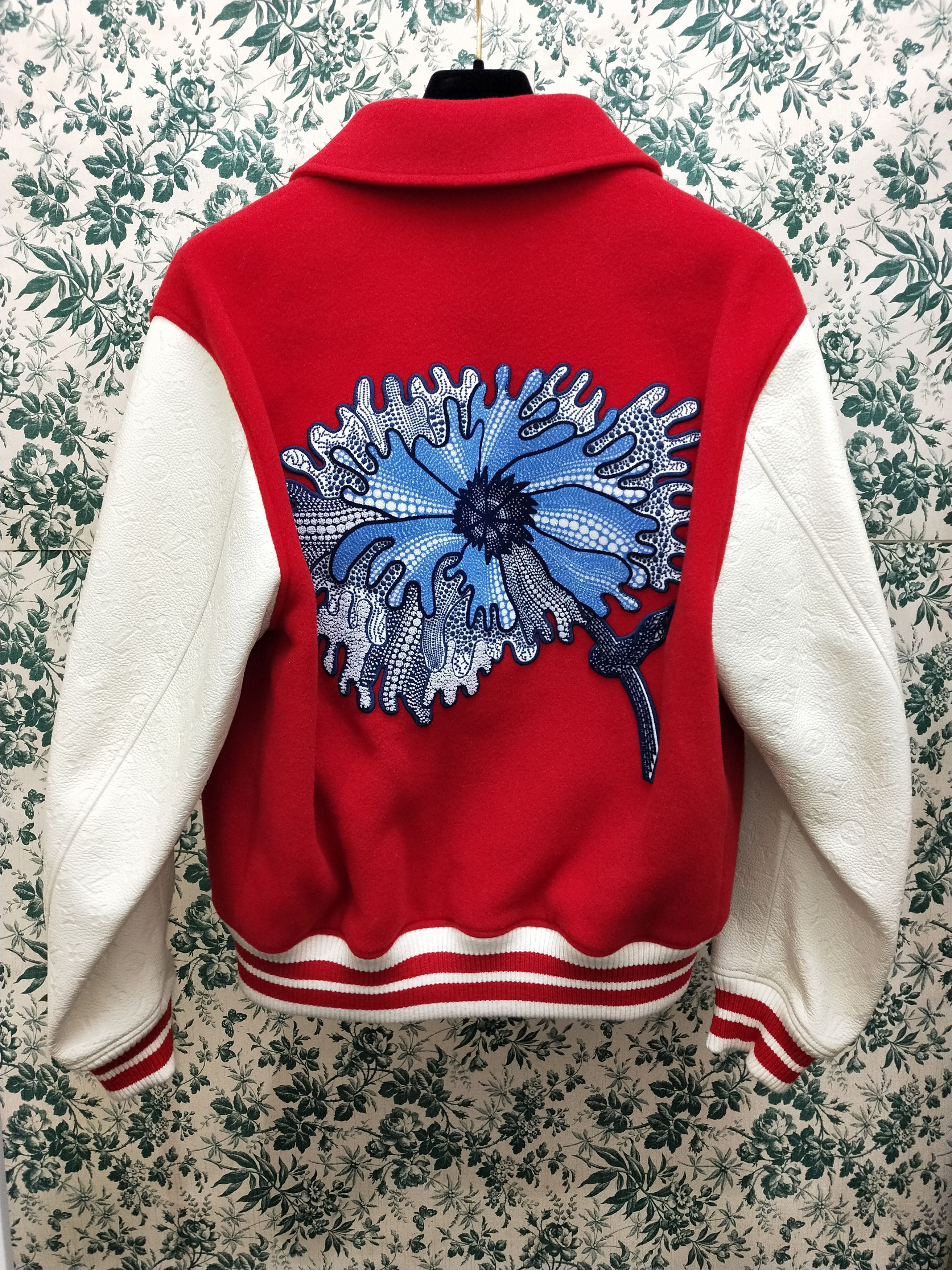 Louis Vuitton YK Flower Varsity Jacket Size US M / EU 48-50 / 2 - 2 Thumbnail