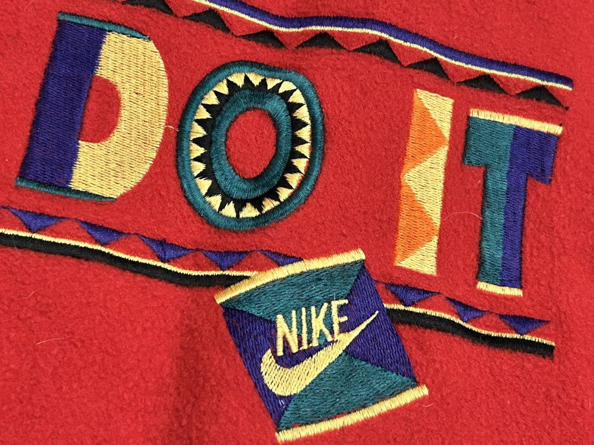 Nike × Vintage *VINTAGE 90s* Nike Urban Jungle Varsity Size US XL / EU 56 / 4 - 11 Thumbnail