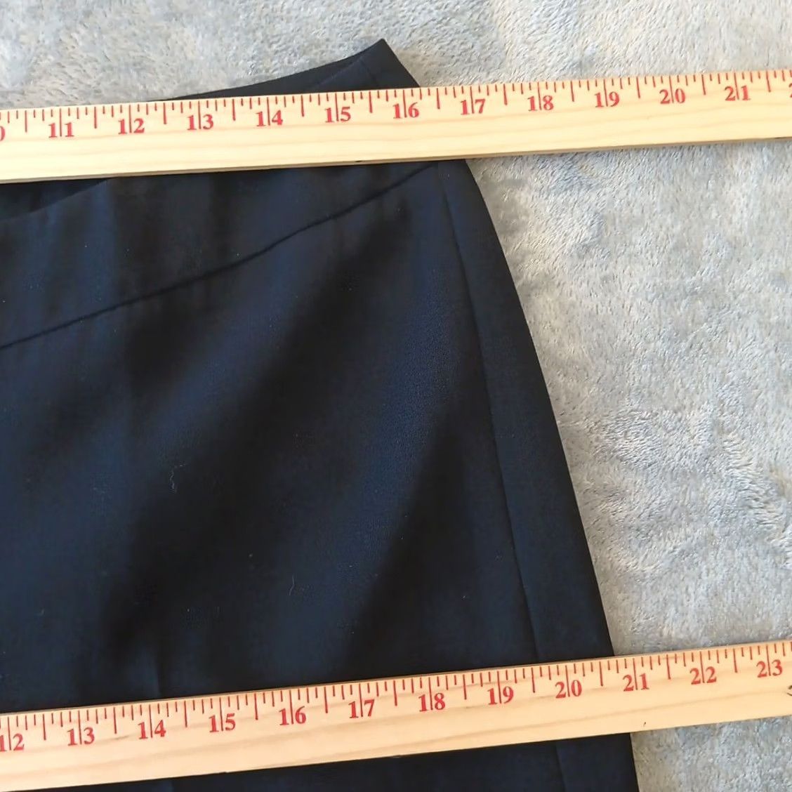 Jones New York Jones New York Dress Pants Womens Size 10 Black Bootcut 32x31.5 Mid Rise Lined Pants Womens Menswear Fit Size 32" / US 10 / IT 46 - 3 Thumbnail