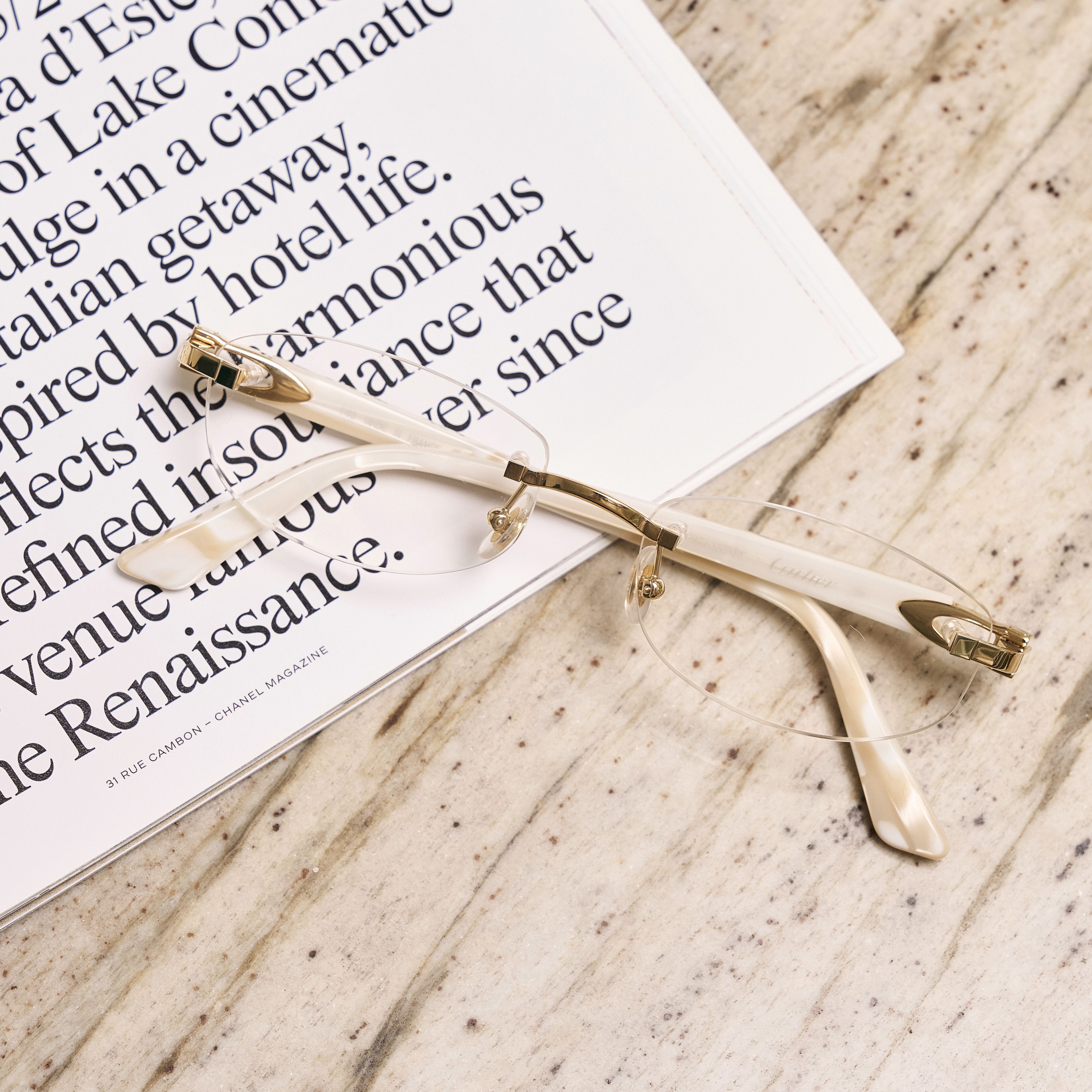 Cartier Cartier Glasses CT0318O 005 Size ONE SIZE - 2 Thumbnail