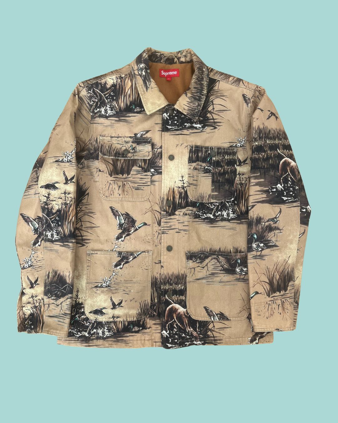 supreme dogs and ducks ハンティングジャケット supreme dogs and ducks ハンティングジャケット - メルカリ