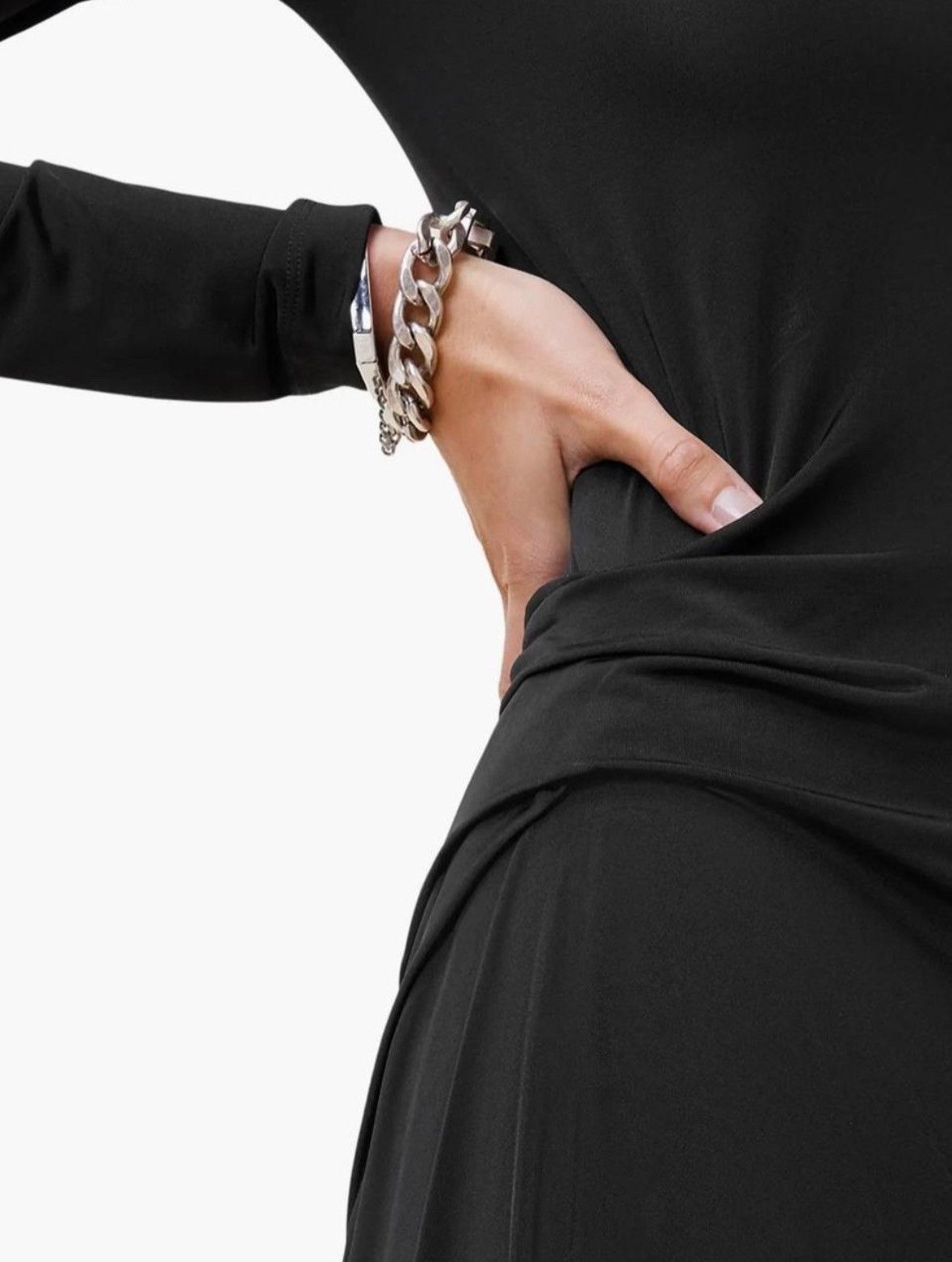 Allsaints Allsaints Black Dress Size M / US 6-8 / IT 42-44 - 5 Thumbnail