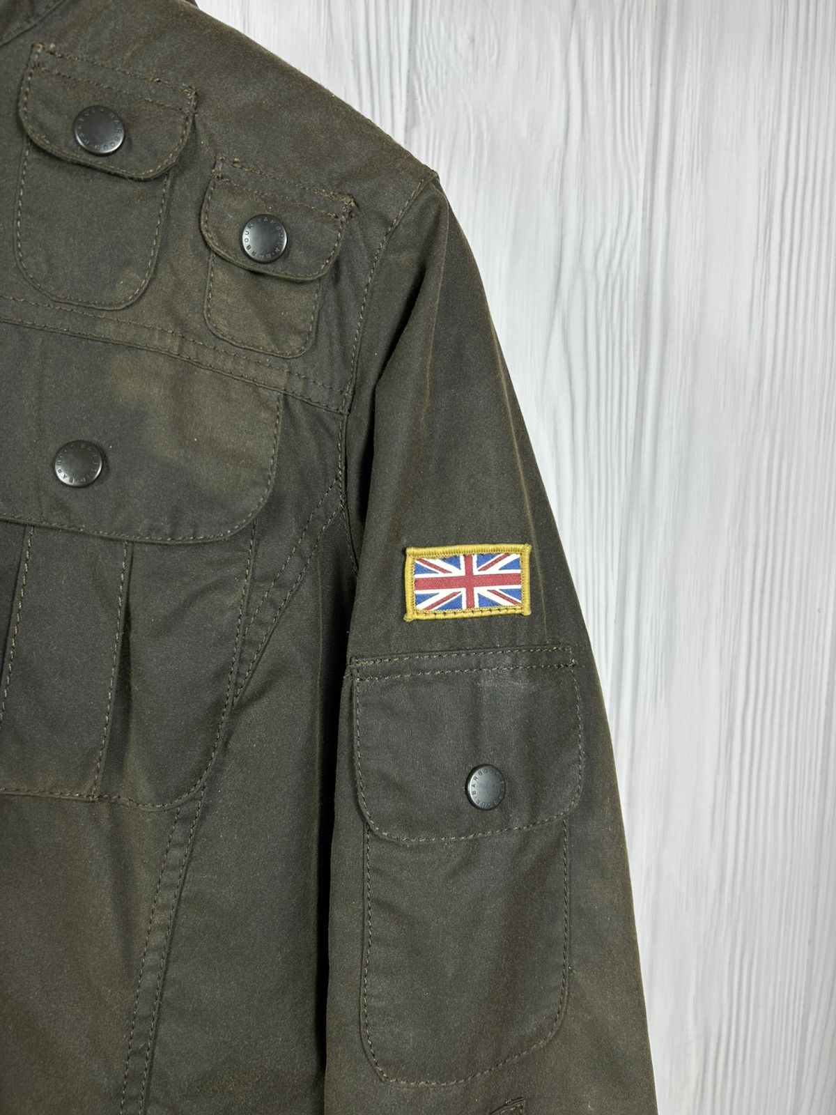 Barbour Barbour Winter Force Waxed Parka Jacket Size 10 Size M / US 6-8 / IT 42-44 - 5 Thumbnail