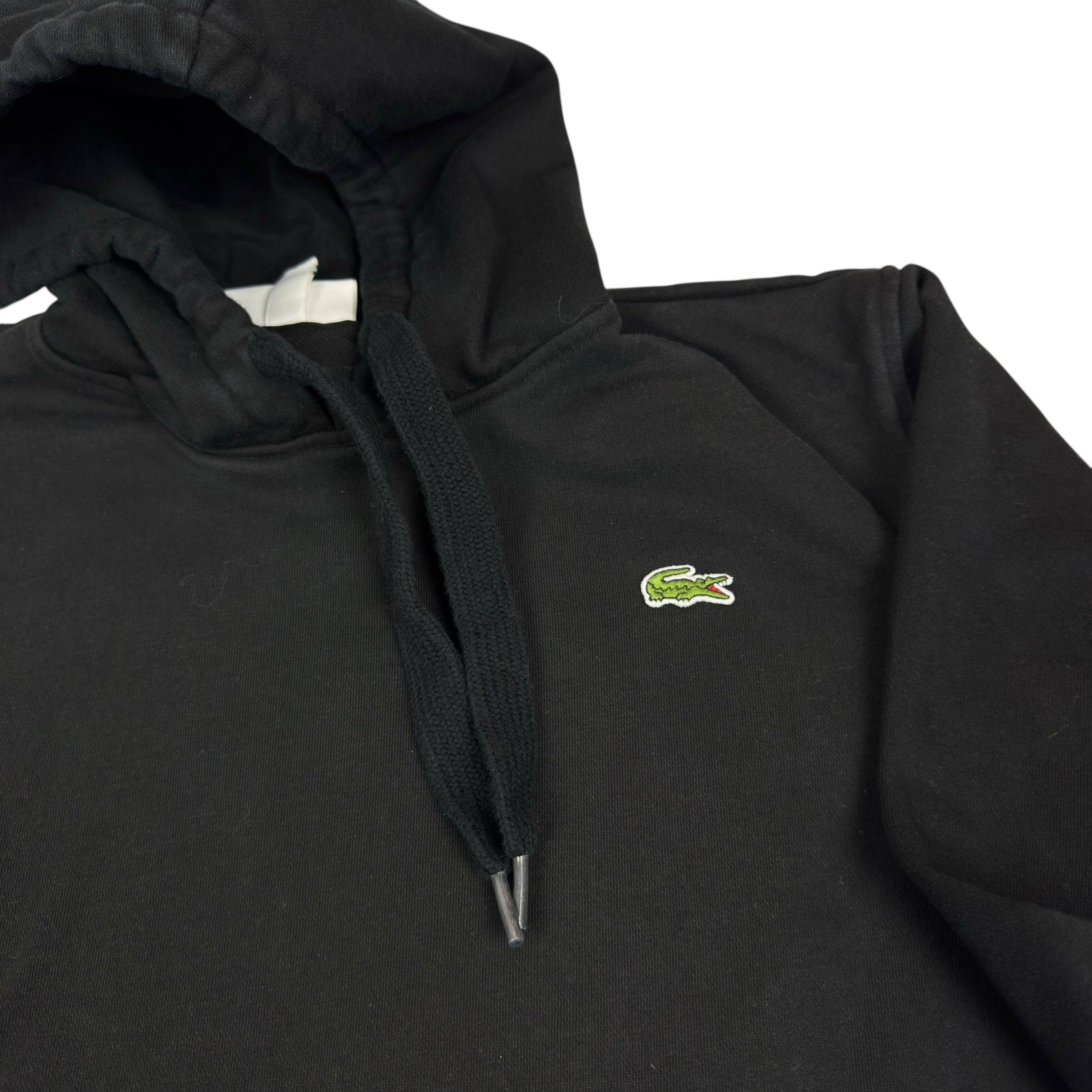 Lacoste Lacoste Men's Black Cotton Classic Fit Pullover Hoodie Large Size US L / EU 52-54 / 3 - 4 Thumbnail