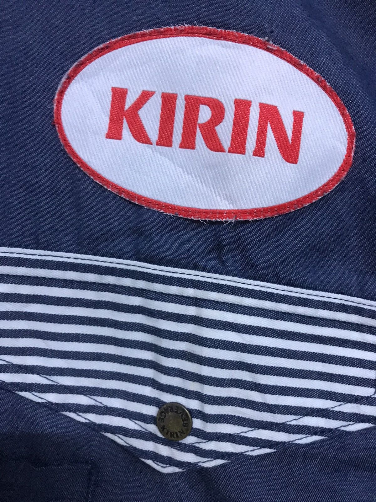 Japanese Brand Kirin Workers Shirt Button Up Size US XL / EU 56 / 4 - 4 Thumbnail