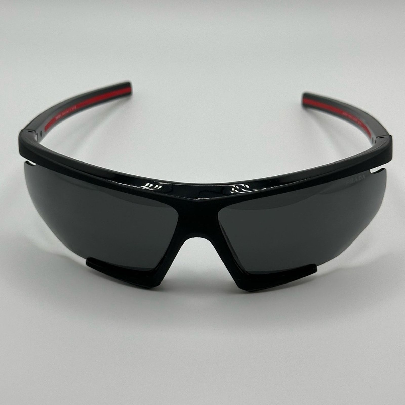 Prada NEW PRADA Sport PS07YS DG006F Black/Black Rubber/Dark Grey Size ONE SIZE - 2 Thumbnail
