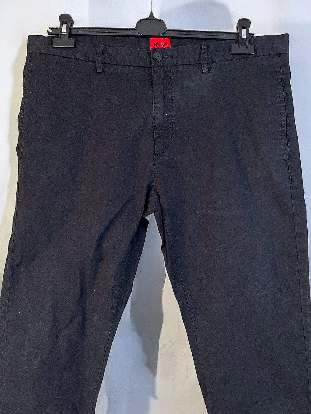 Hugo Boss HUGO Hugo Boss black chino trousers size W36 L32 Size US 36 / EU 52 - 2 Thumbnail