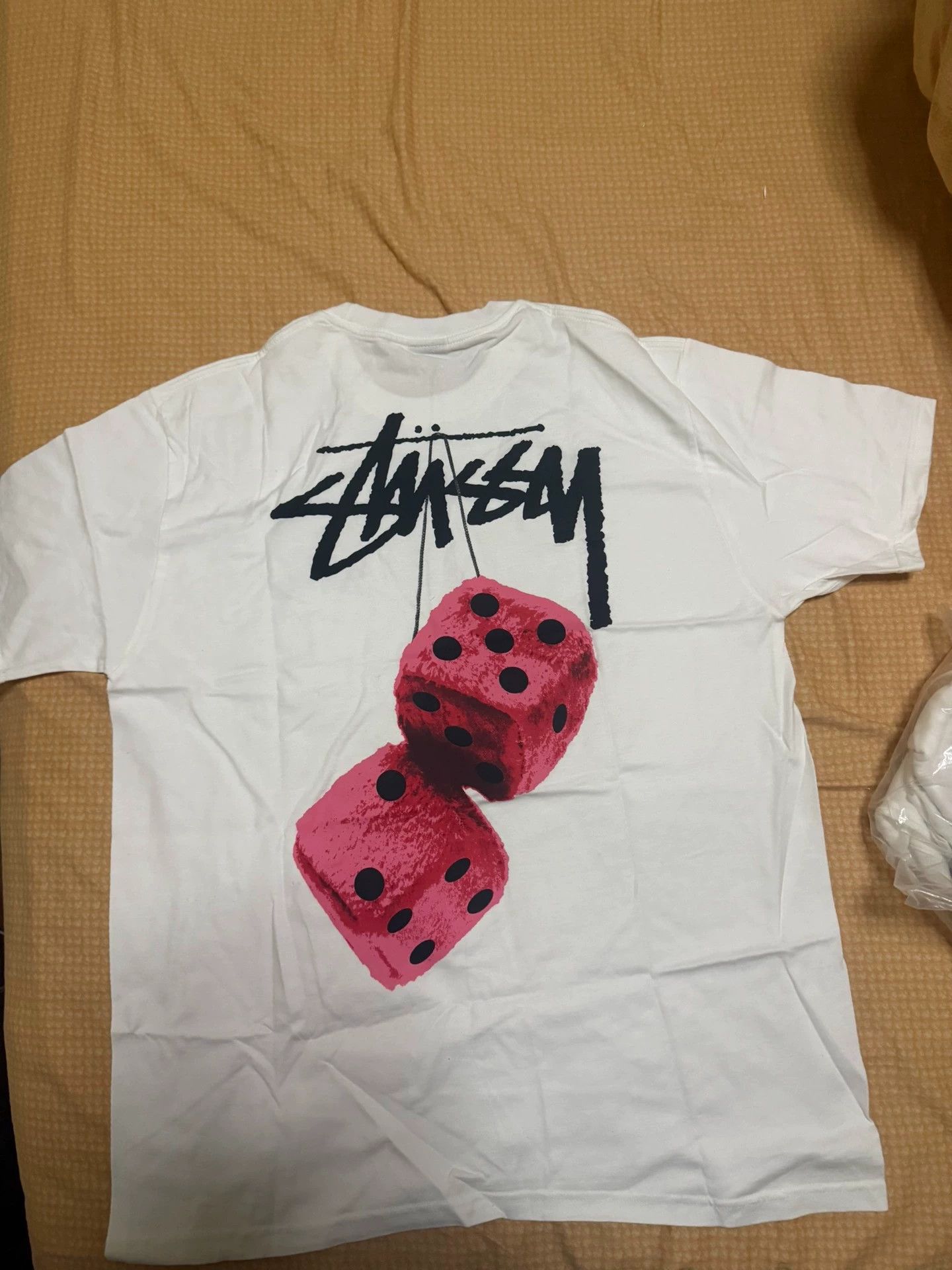 Stussy Stussy Fuzzy Dice Short Sleeve Tee (L/XL) New Size US L / EU 52-54 / 3 - 1 Thumbnail
