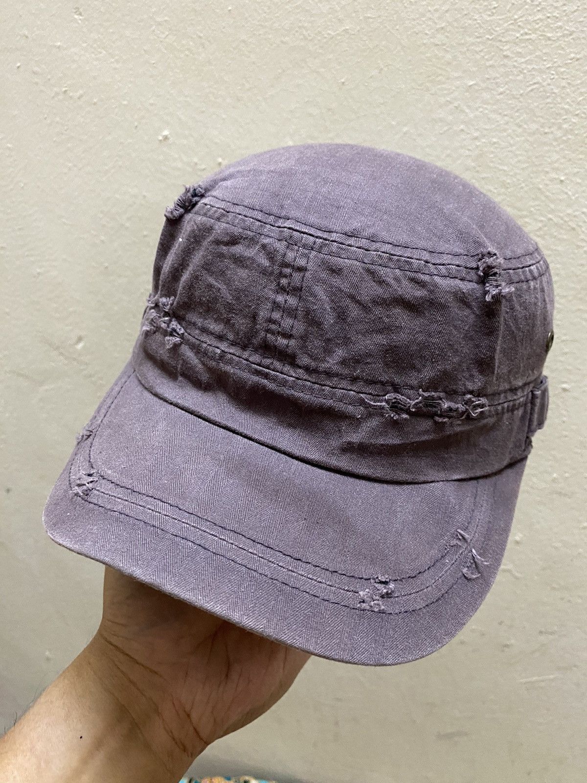 Hysteric Glamour 2000s Cadet hat midwash distressed japan y2k style Size ONE SIZE - 1 Thumbnail