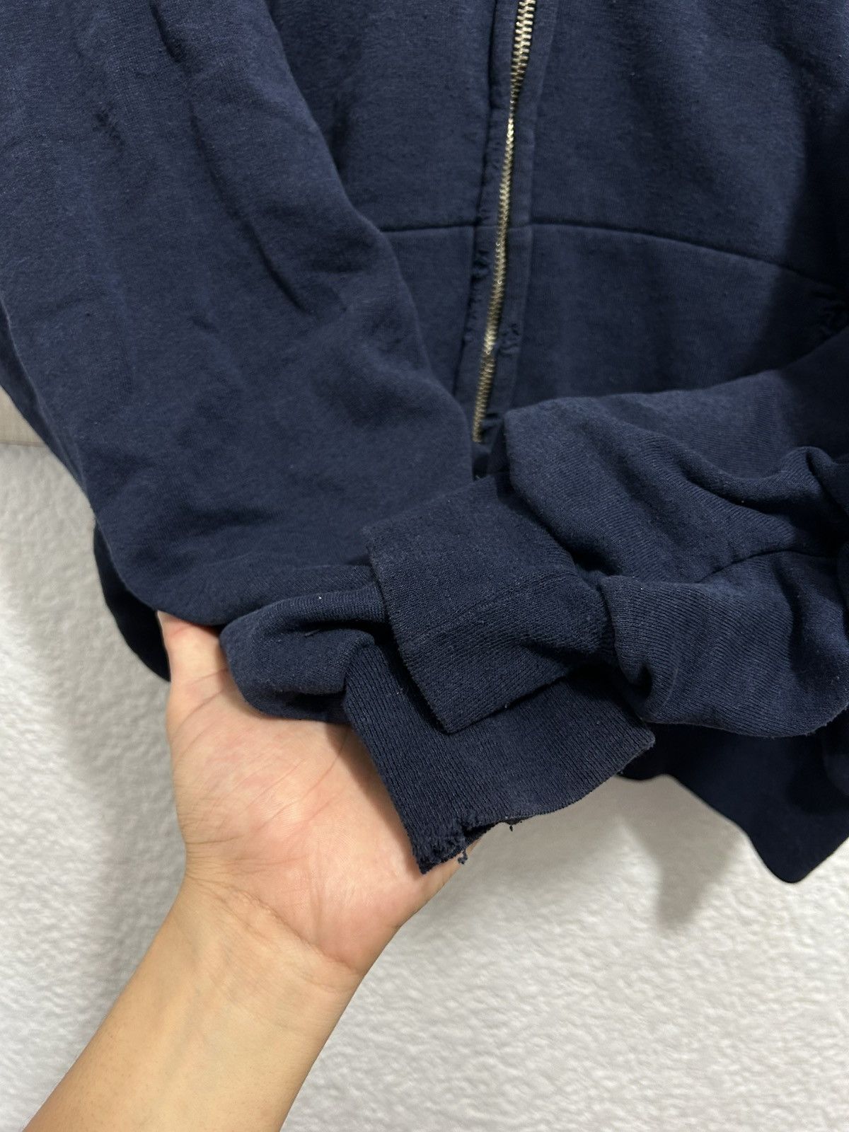 Vintage VINTAGE WAFFLE THERMAL HOODIE 90’s Size US L / EU 52-54 / 3 - 2 Thumbnail