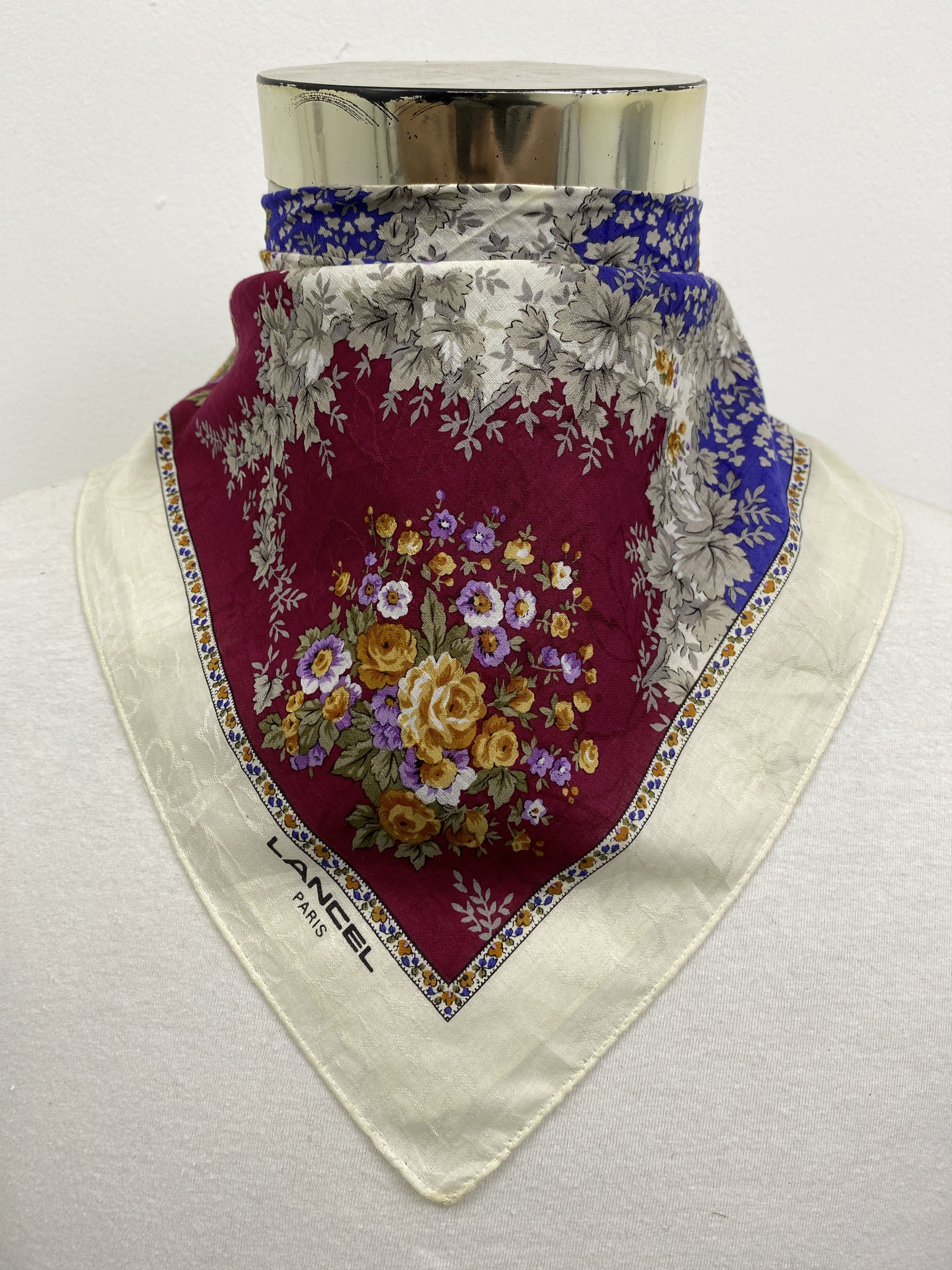 Lancel Lancel Paris Handkerchief / Neckerchief / Bandana HKC0638 Size ONE SIZE - 2 Thumbnail