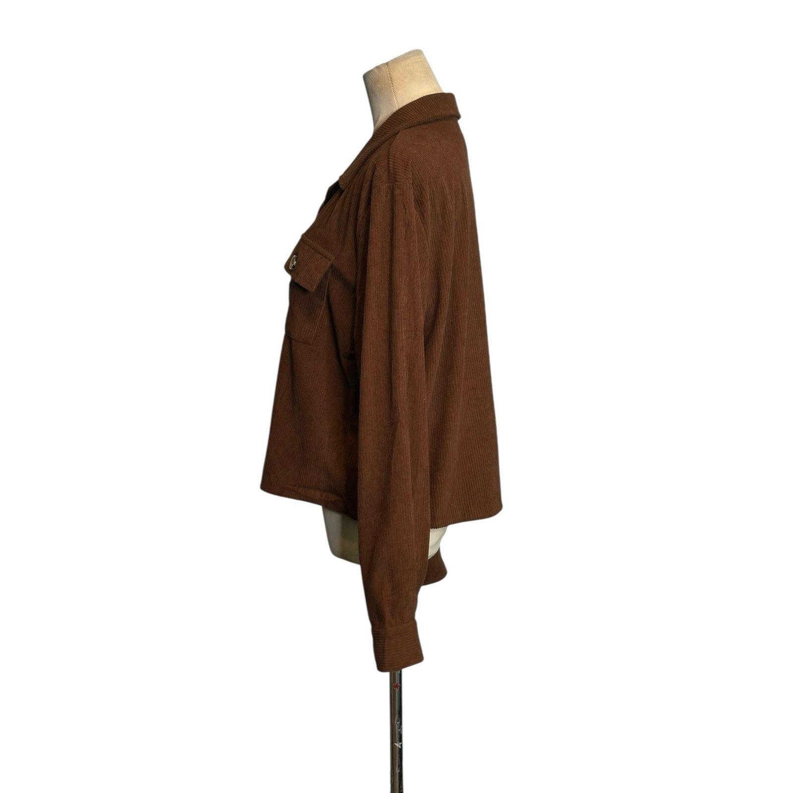 Zeagoo Zeagoo corduroy long sleeves button shacket size Medium Size M / US 6-8 / IT 42-44 - 7 Thumbnail