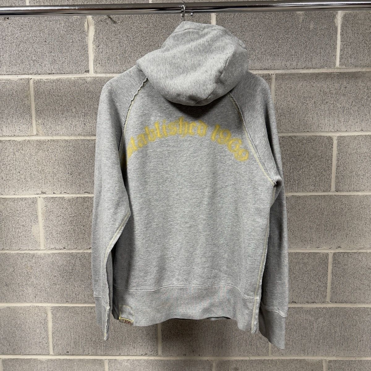 Vintage Vintage Gap Y2K Spraypaint Hoodie Jnco Skater Affliction Size US M / EU 48-50 / 2 - 2 Thumbnail