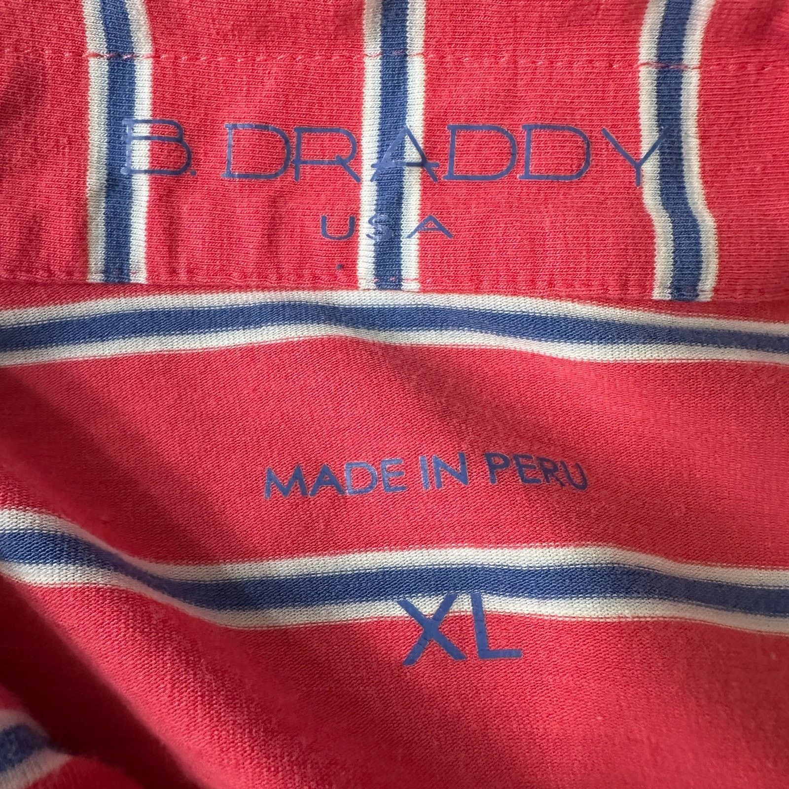 Other B. Draddy Polo Shirt Mens XL Essex Golf Club Reddish Pink Size US XL / EU 56 / 4 - 5 Thumbnail