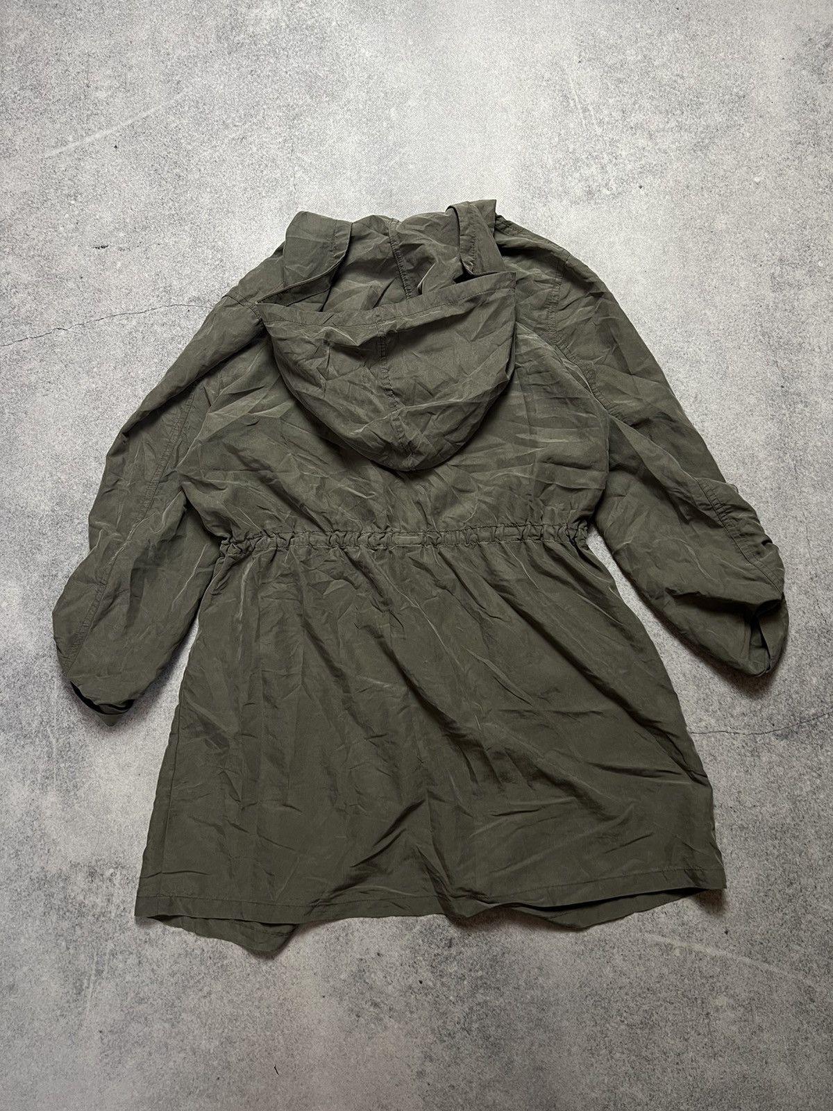 If Six Was Nine Vintage Rick Owens Style Japanese Asymmetrical Trench Size L / US 10 / IT 46 - 6 Thumbnail