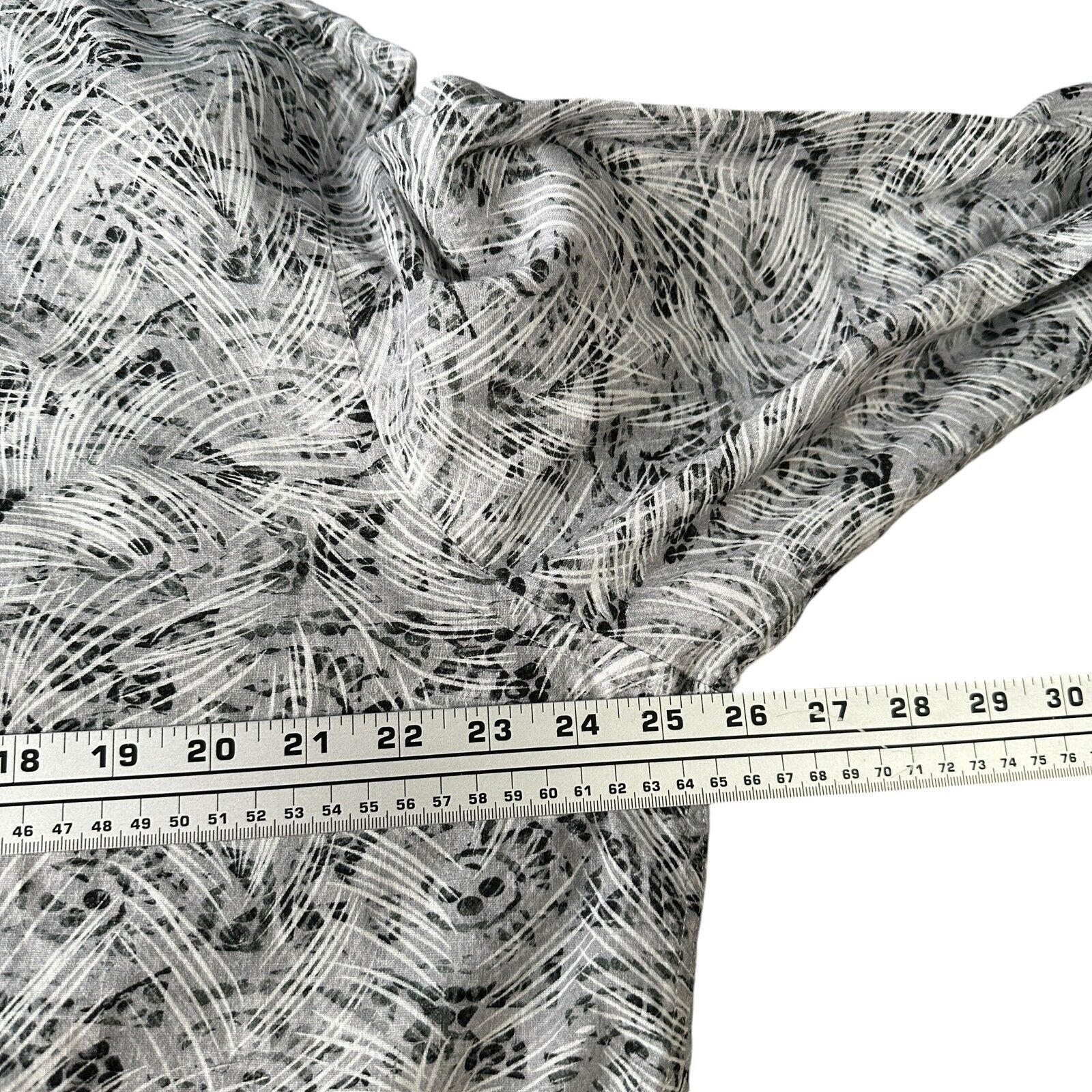 Robert Graham Robert Graham Shirt Men’s 2XL XXL Geometric Gray Button Up Size US XXL / EU 58 / 5 - 9 Thumbnail