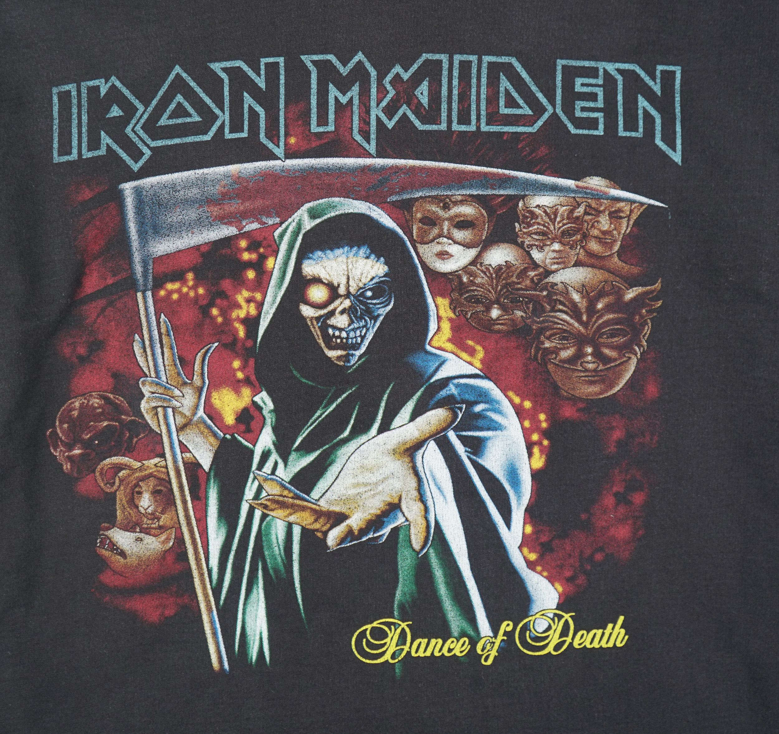 Band Tees × Vintage Vintage 2003 Iron Maiden Hoodie Dance of Death Size US XL / EU 56 / 4 - 2 Thumbnail