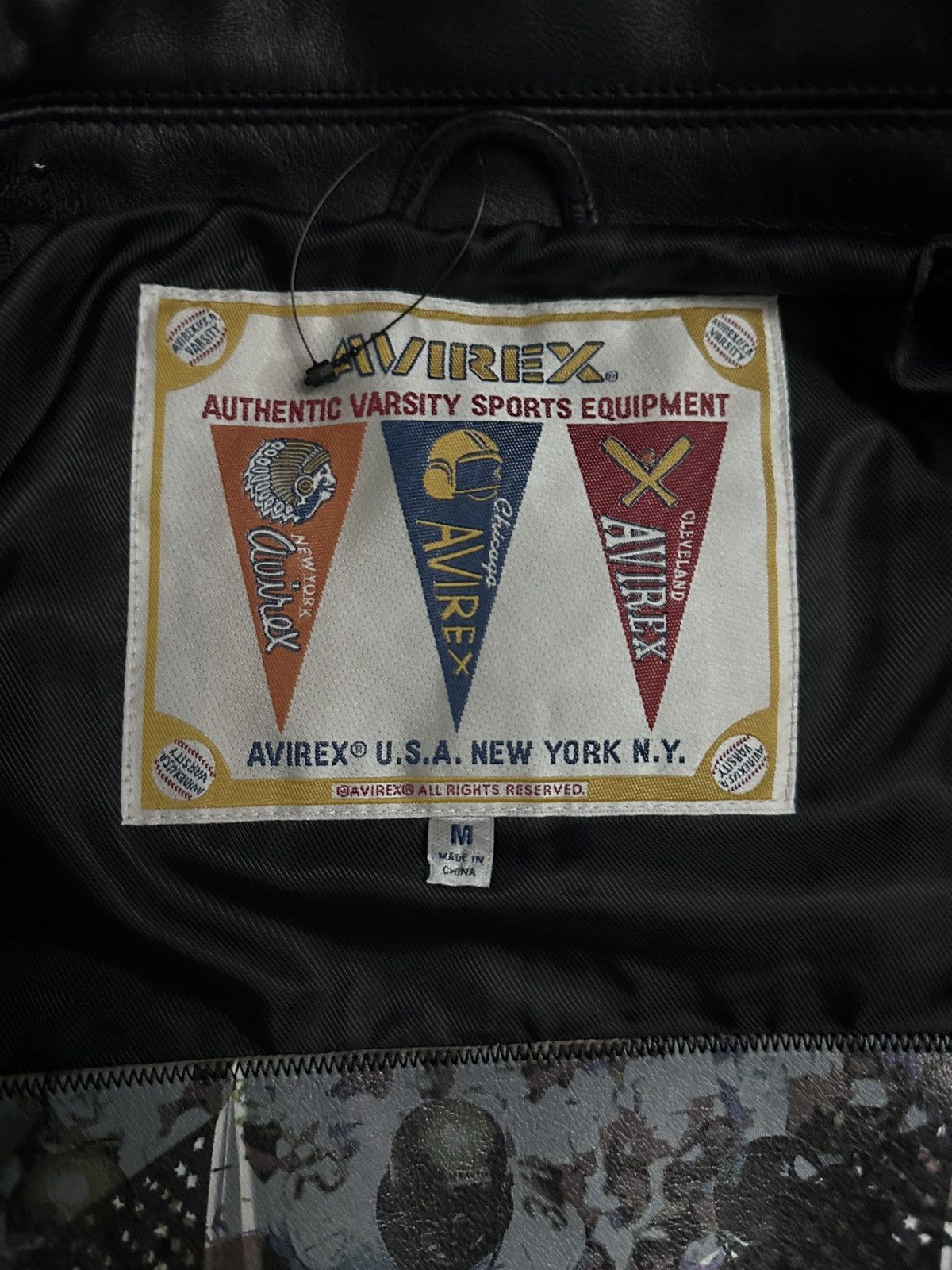 Avirex Avirex “The Legend” Leather Jacket Size US M / EU 48-50 / 2 - 6 Thumbnail