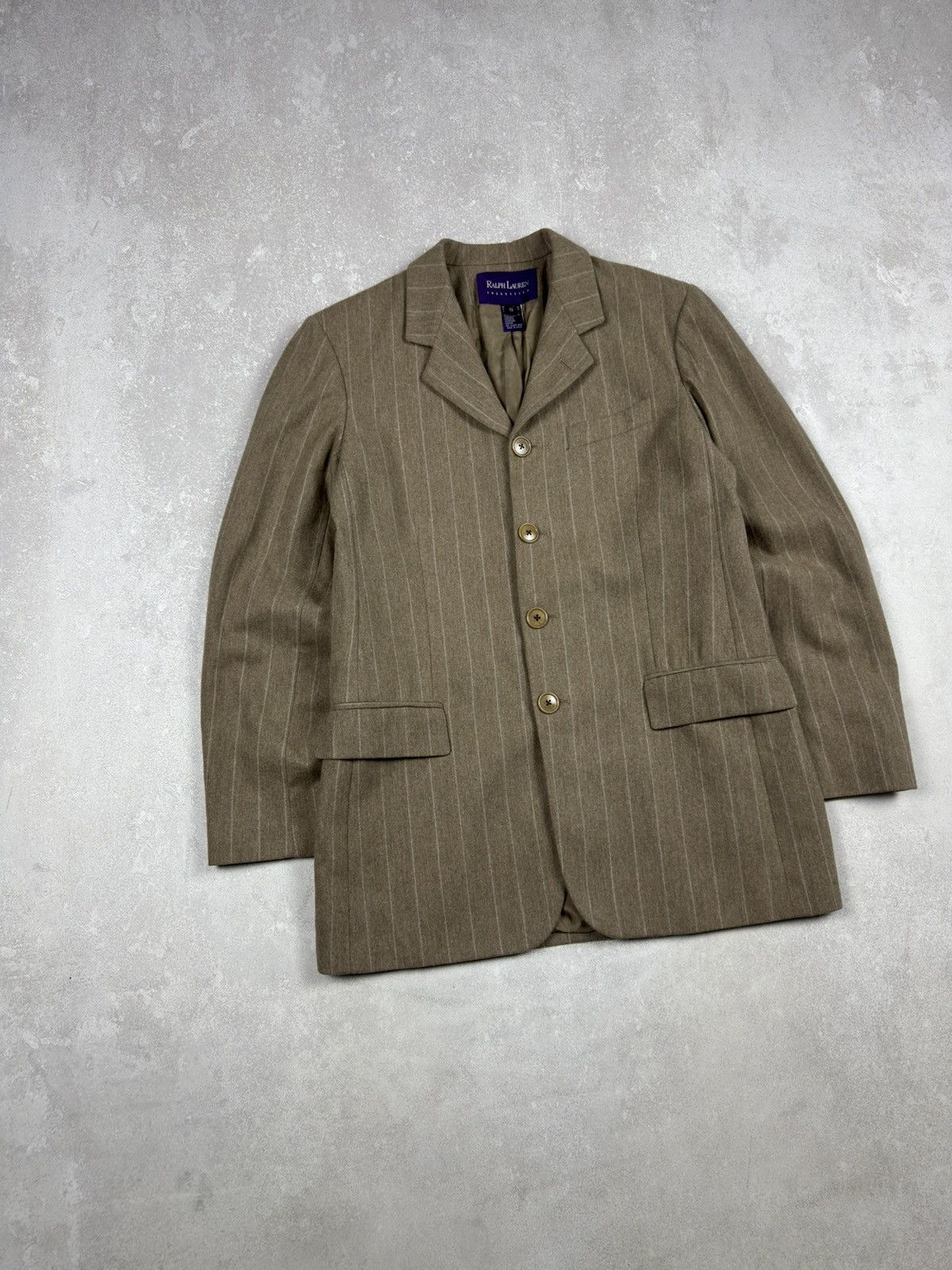 Ralph Lauren Purple Label Polo Ralph Lauren Purple Label Collection Wool Blazer USA Size L / US 10 / IT 46 - 2 Thumbnail