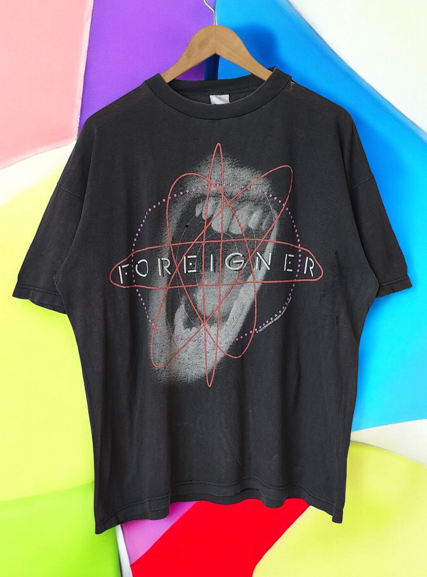 Foreigner 1993 World Tour Vintage VTG 90s Tshirt