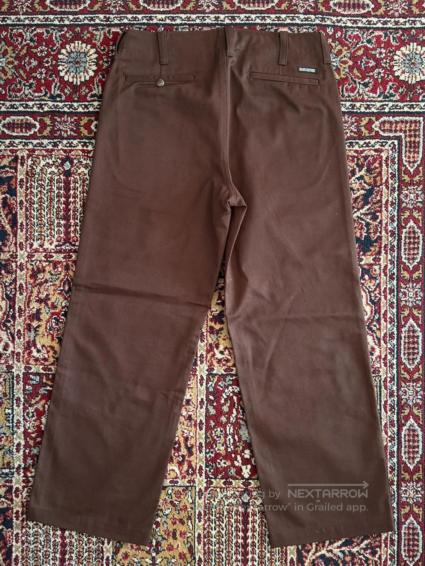Japanese Brand COOTIE PRODUCTIONS Brown Cargo Pants. Size US 32 / EU 48 - 5 Thumbnail