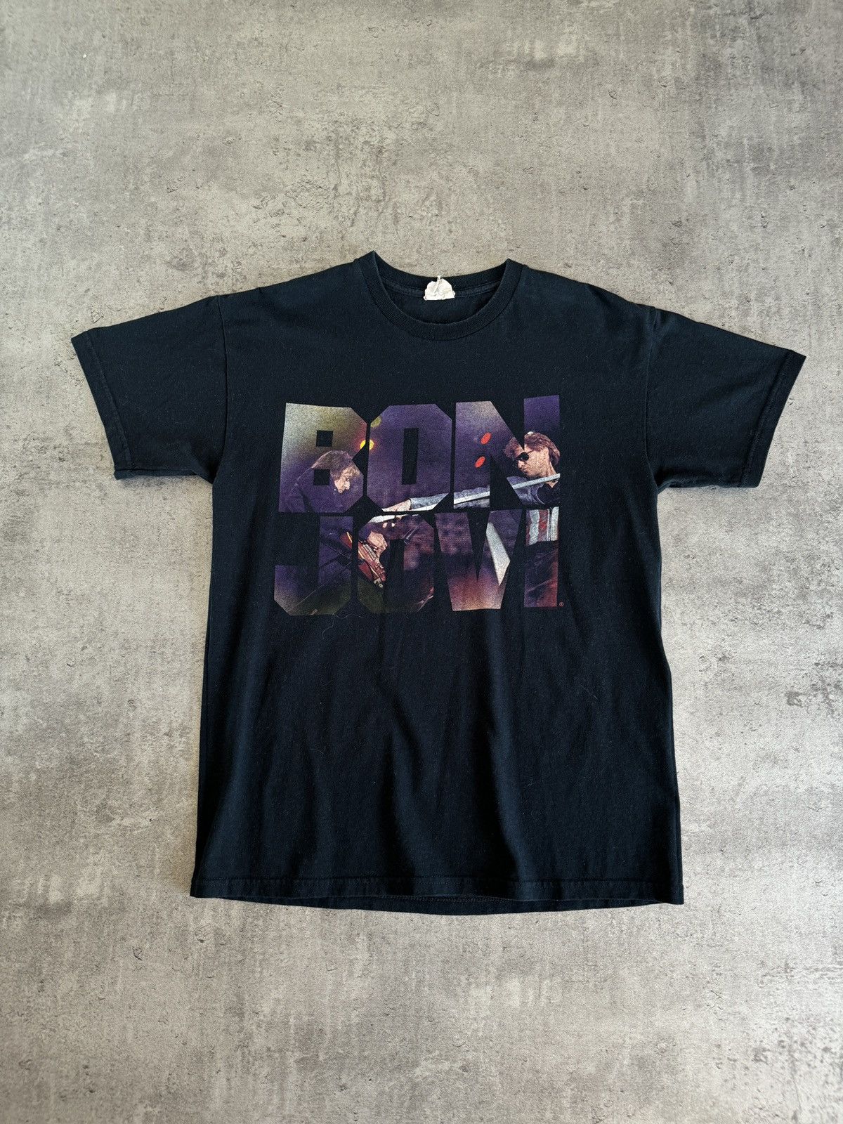 Band Tees × Bon Jovi × Vintage Bon Jovi Vintage 00s 2013’ Licensed Tees Boxy Rock Metal Size US M / EU 48-50 / 2 - 1 Thumbnail