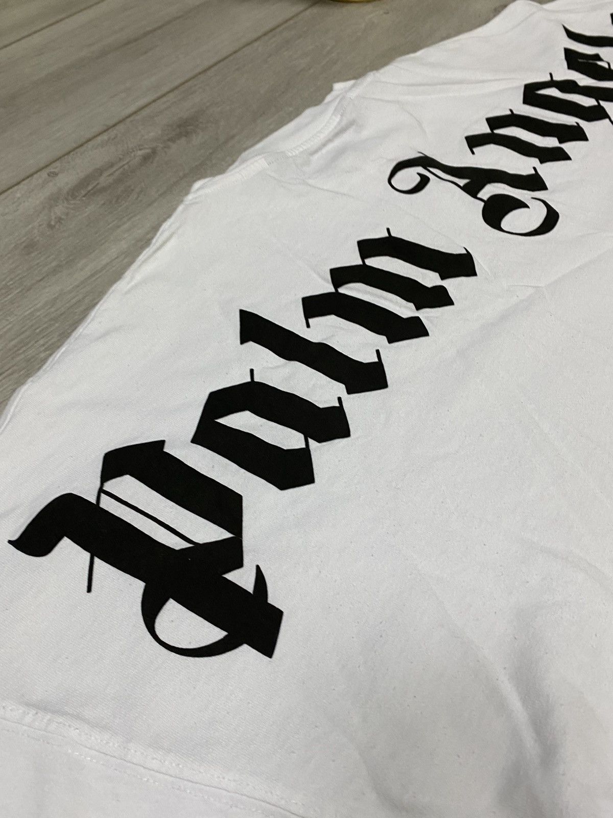 Palm Angels Palm Angels spell out big logo t-shirt Size US S / EU 44-46 / 1 - 8 Thumbnail