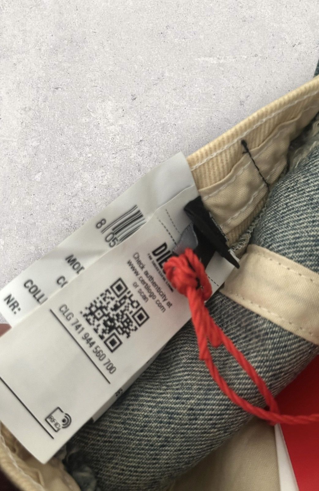 Diesel Diesel C-Inst Distressed Hat Size ONE SIZE - 7 Thumbnail