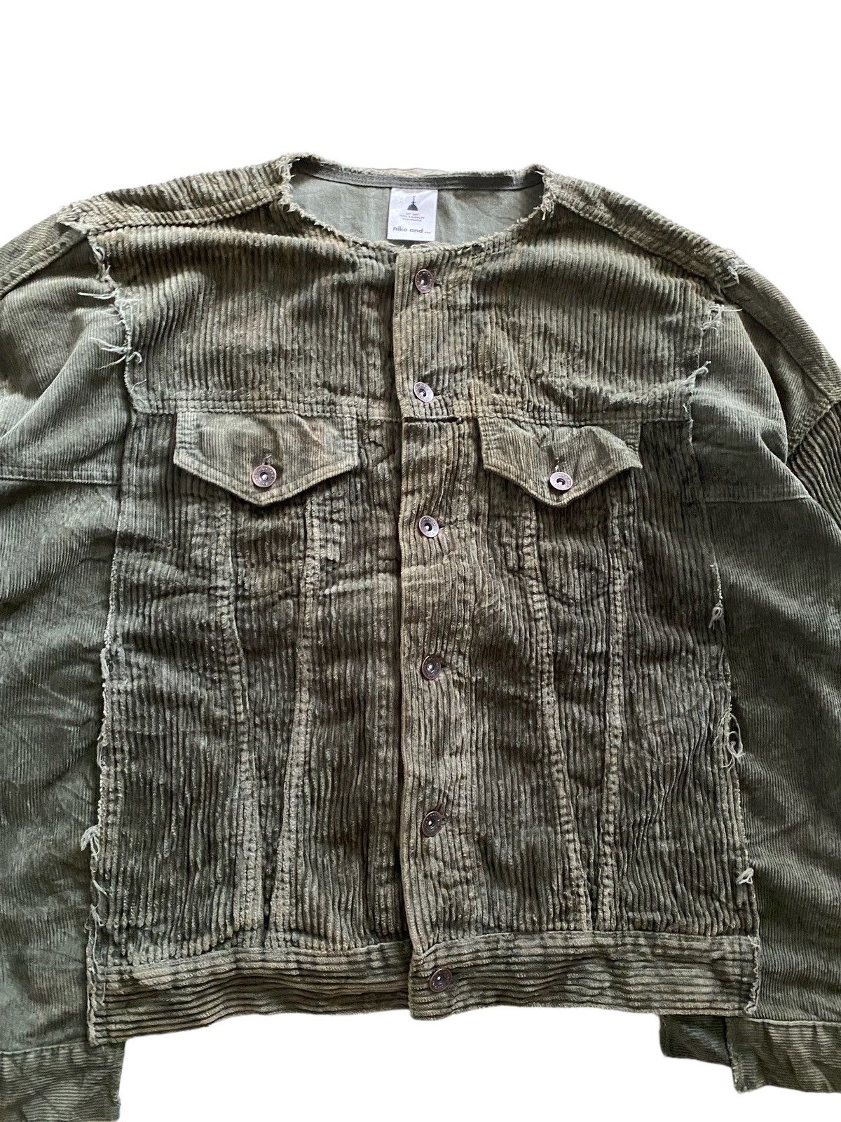 Japanese Brand grail💥Niko and..tracker jacket corduroy design margiela Size US L / EU 52-54 / 3 - 12 Thumbnail