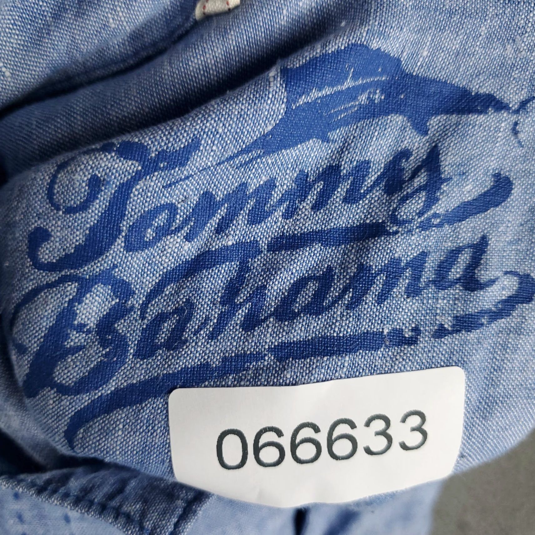 Tommy Bahama Tommy Bahama Shirt Mens XL Blue Linen Hawaiian Button Up Short Sleeve Size US XL / EU 56 / 4 - 7 Thumbnail