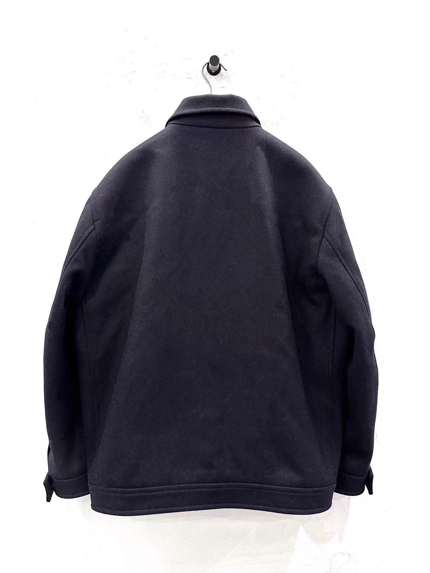 Prada Blue XL Zip-Front Collared Jacket Size US XL / EU 56 / 4 - 2 Thumbnail