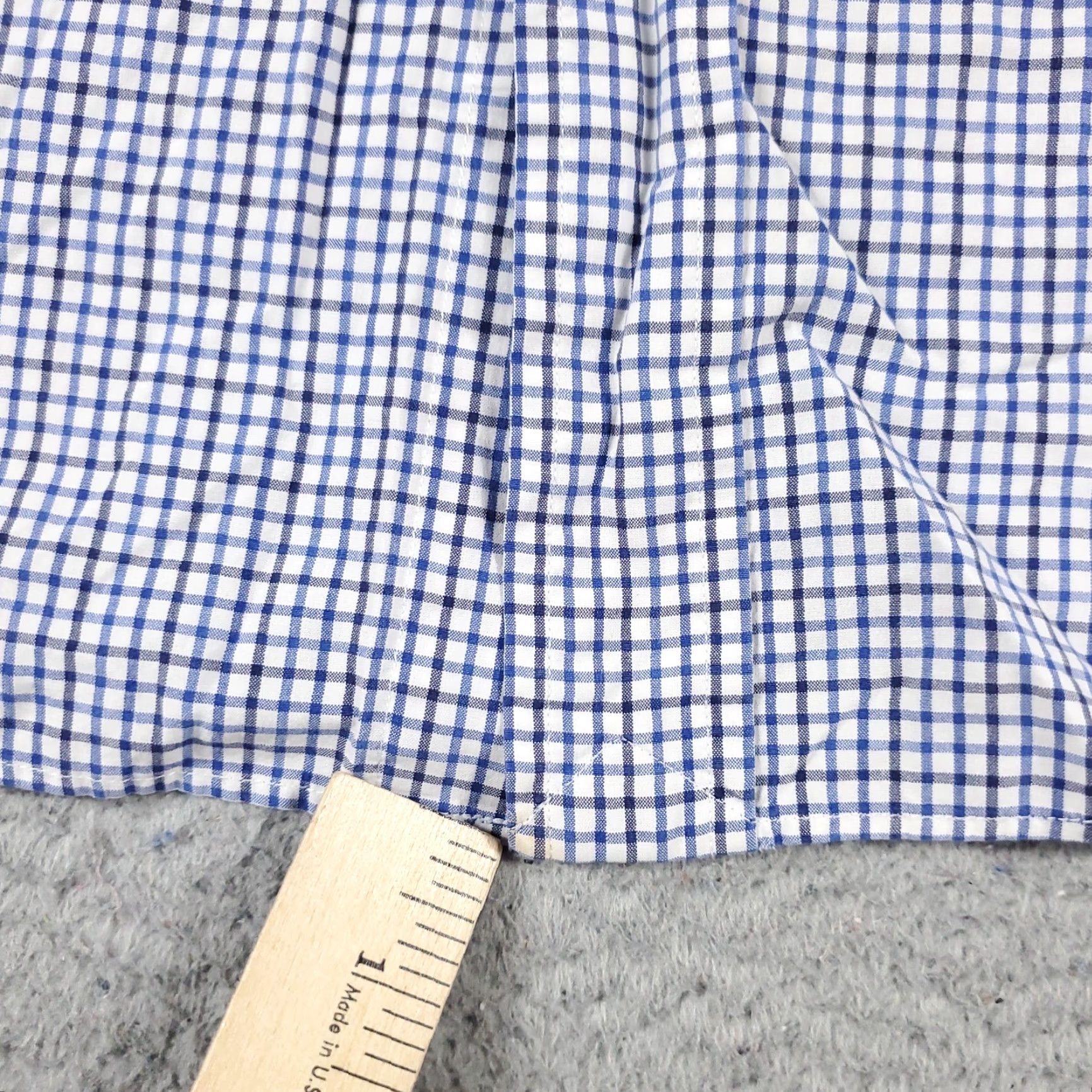 Ralph Lauren Ralph Lauren Shirt Mens Large Blue Check Pony Button-Up Long Sleeve Adult Large Blue Size US L / EU 52-54 / 3 - 5 Thumbnail