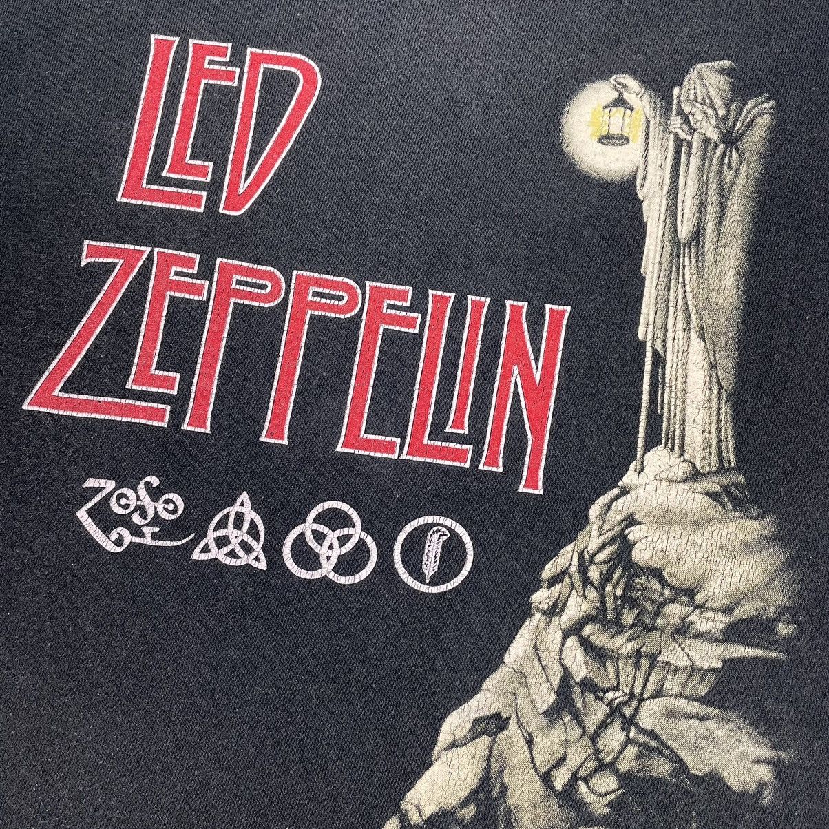 Band Tees Vintage Led Zeppelin Band T-shirt Size US L / EU 52-54 / 3 - 7 Thumbnail