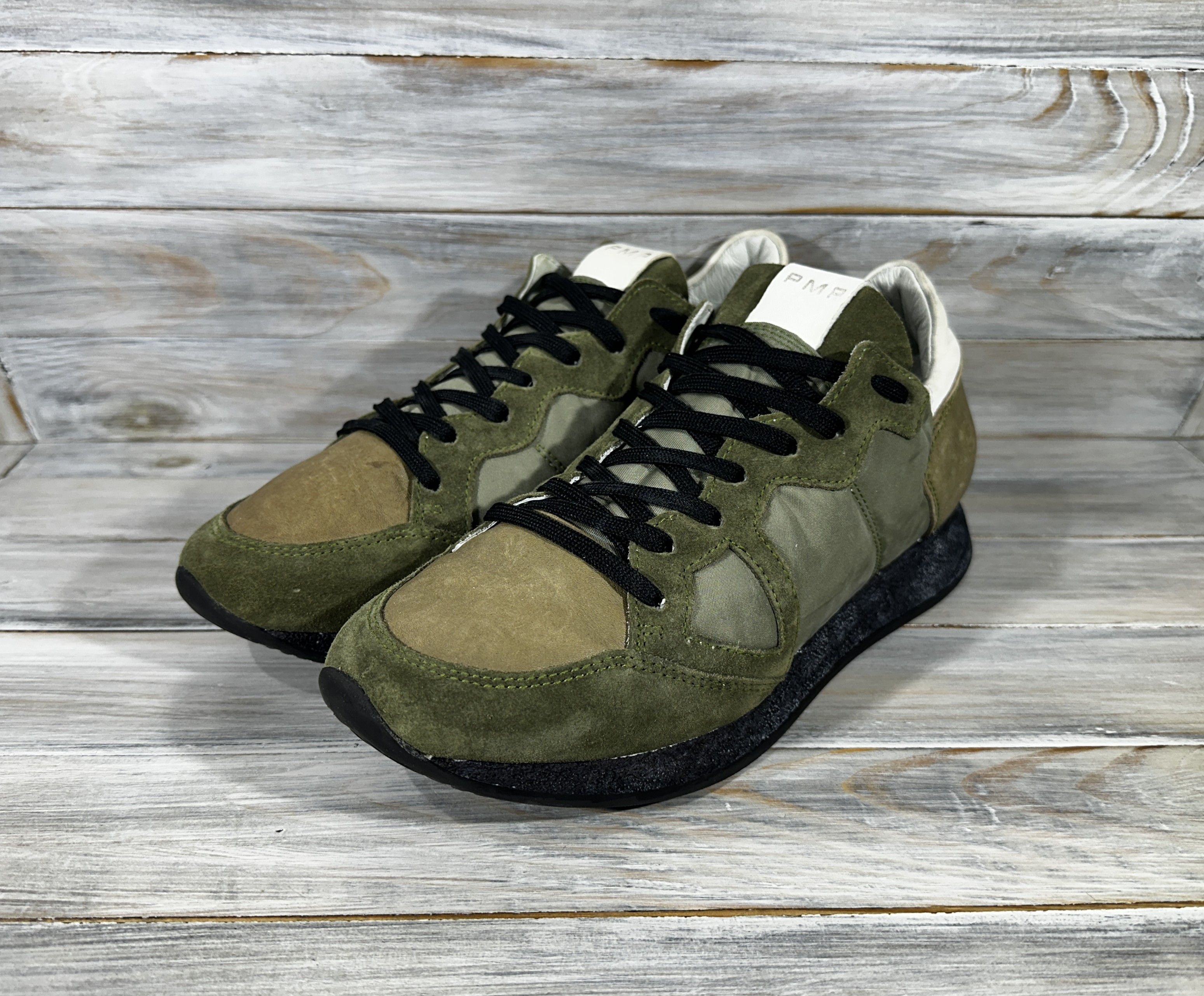 Other Philippe Model Monaco Sneakers Green Size US 8 / EU 41 - 4 Thumbnail