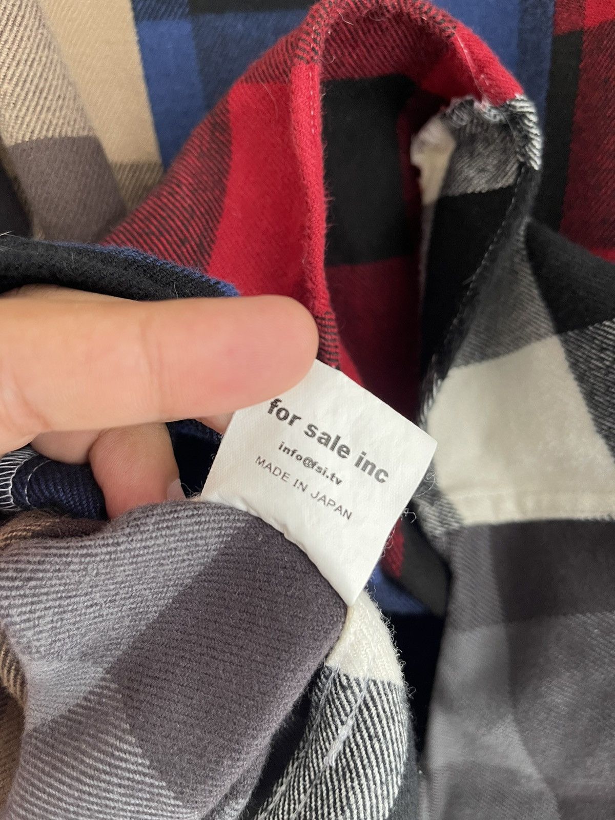 GOODENOUGH Resonate Goodenough Cut n Sew Flannel Multi Color Needles Size US L / EU 52-54 / 3 - 7 Thumbnail