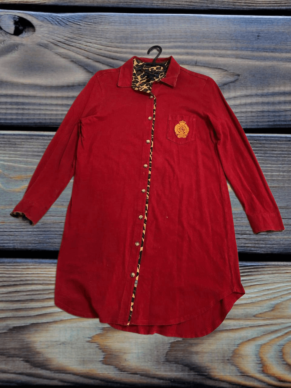 Polo Ralph Lauren Ralph Lauren WOMENS Boyfriend Sleep Shirt dress Size M / US 6-8 / IT 42-44 - 1 Thumbnail