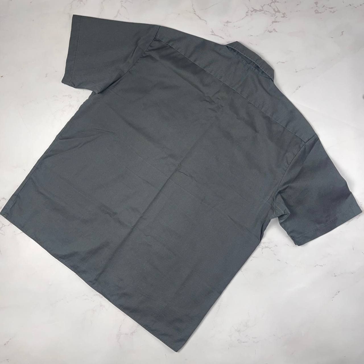 Dickies Vintage Dickies Blend Gray Uniforms Shirt Short Sleeve Sz XL Size US XL / EU 56 / 4 - 10 Thumbnail