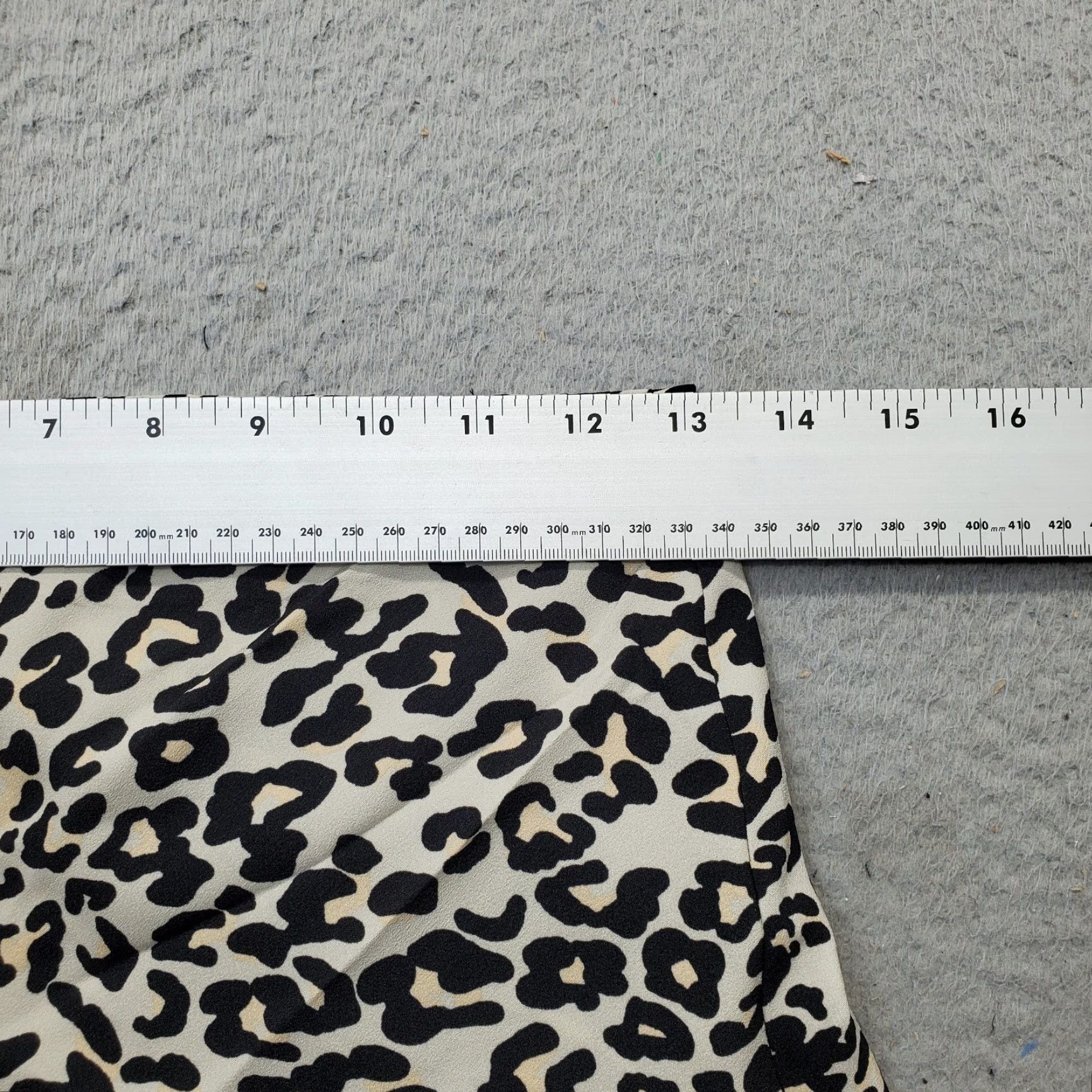 Loft LOFT Womens Size XS Multi Leopard Print A-Line Long Skirt Elastic Waist Pull On Shirt? Size 26" / US 2 / IT 38 - 4 Thumbnail