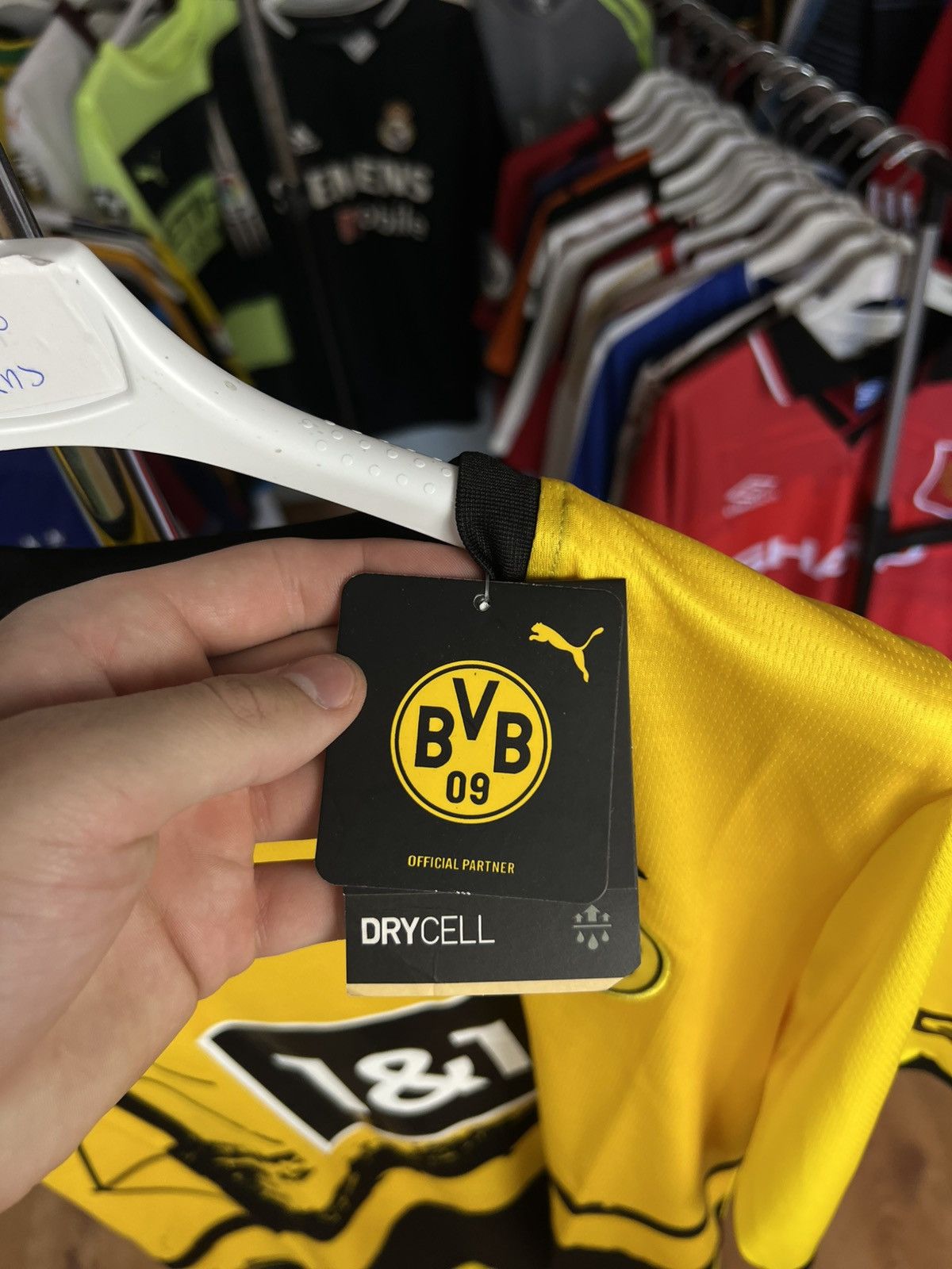 Puma Soccer Jersey Puma Borussia Dortmund 2023/24 Nmecha #8 Size US M / EU 48-50 / 2 - 8 Thumbnail