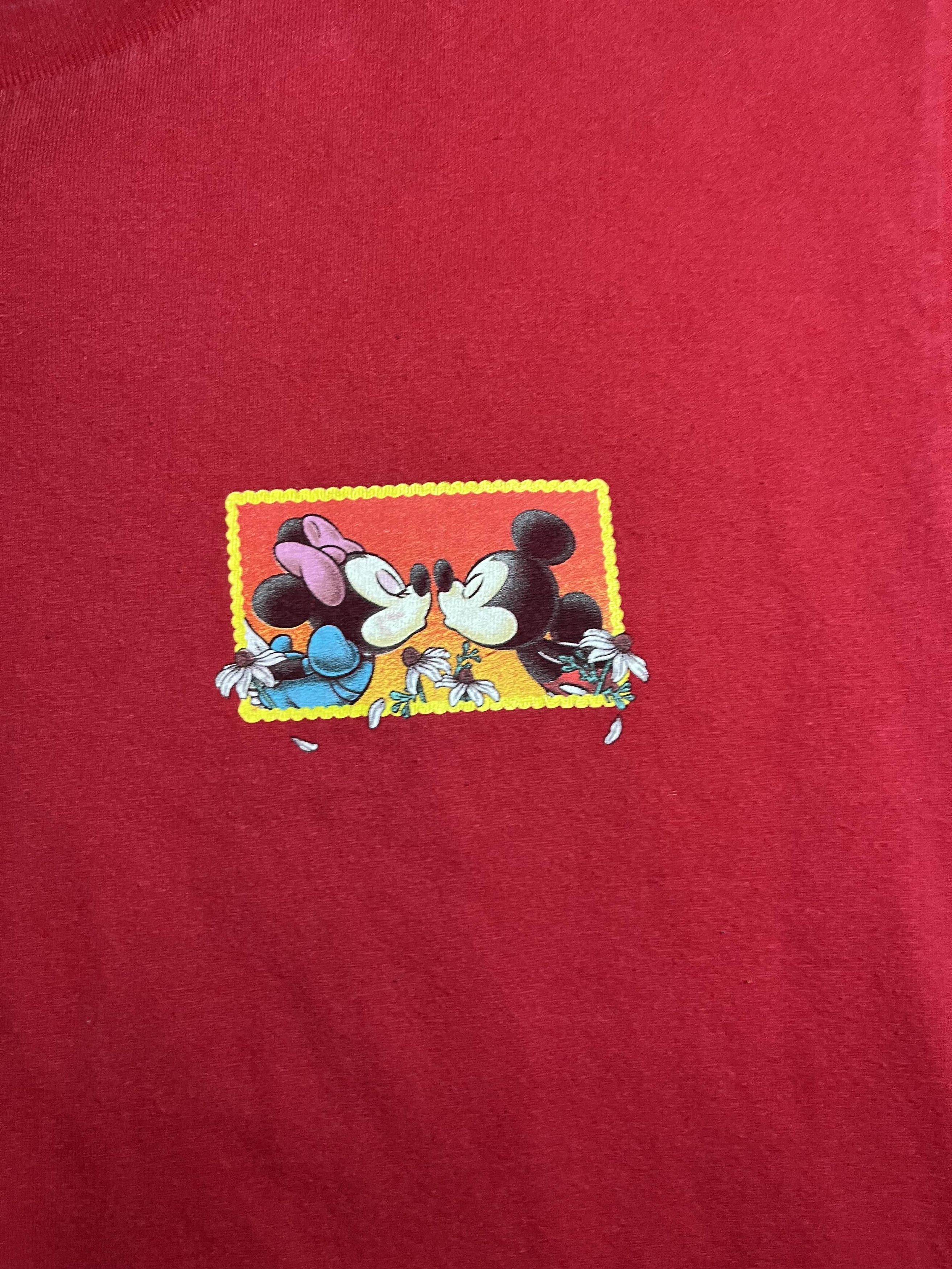 Disney × Mickey Mouse × Vintage Vintage 90s Mickey n' Minnie Disney Tee Size US S / EU 44-46 / 1 - 6 Thumbnail