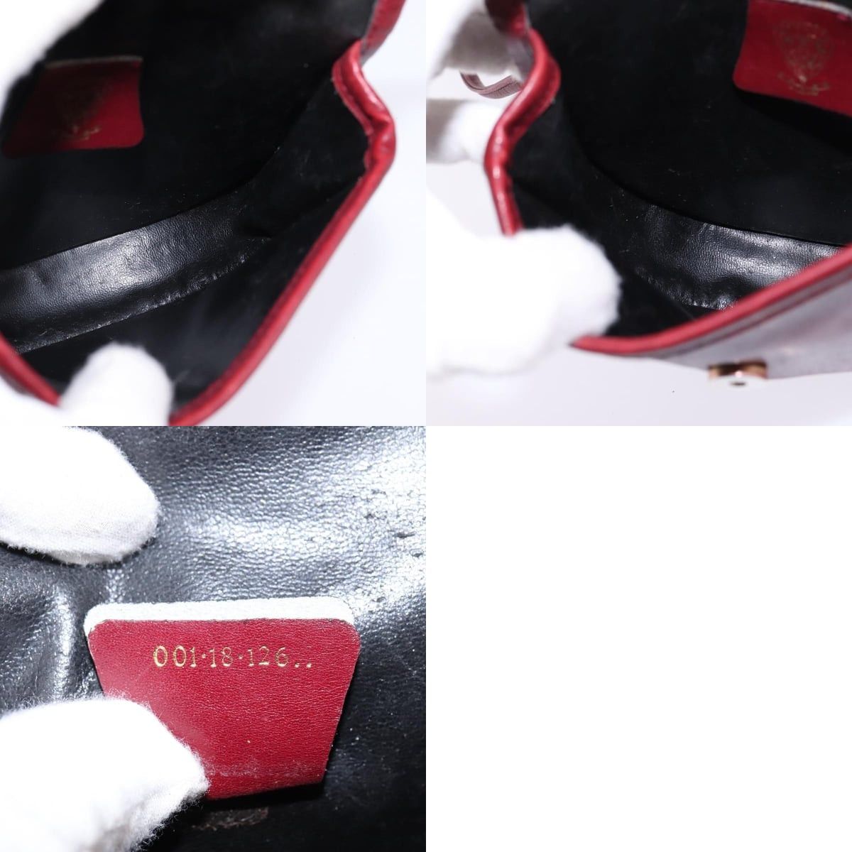 Gucci GUCCI Shoulder Bag Leather Red Size ONE SIZE - 12 Thumbnail