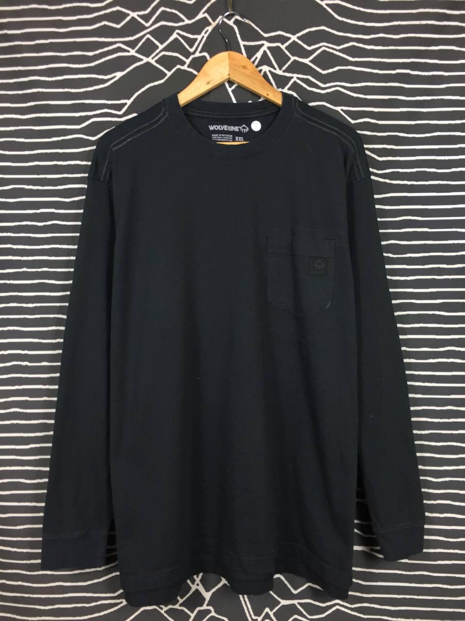 Vintage × Wolverine Wolverine Workwear Brand Gaurdian Pocket Longsleeve Tee Size US XXL / EU 58 / 5 - 2 Thumbnail