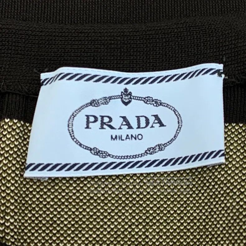 Prada Prada Colour-blocked striped cotton casual skirt Size 26" / US 2 / IT 38 - 5 Thumbnail