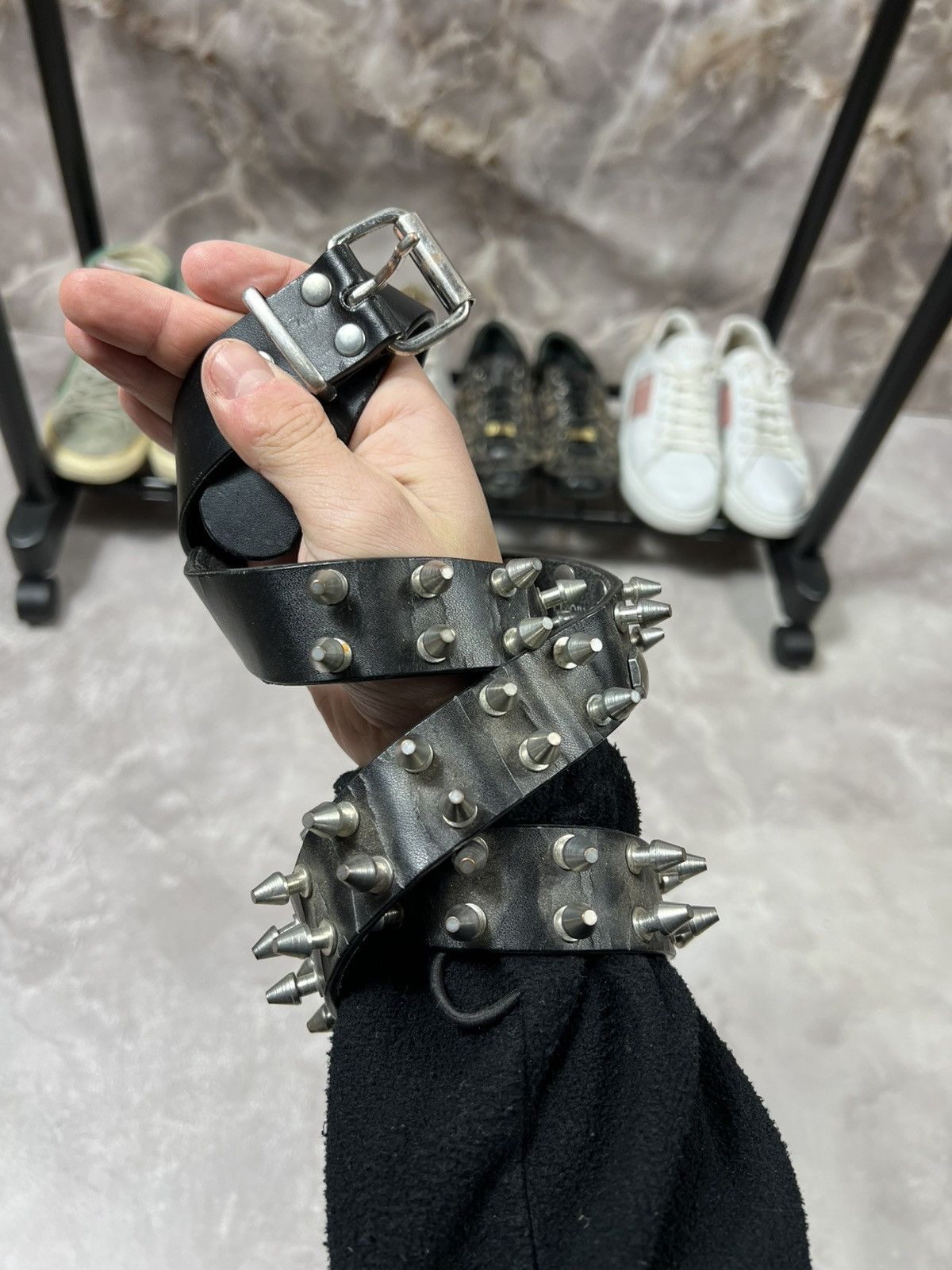 Vintage Vintage Diesel Style Metal Punk Belt Size ONE SIZE - 3 Thumbnail