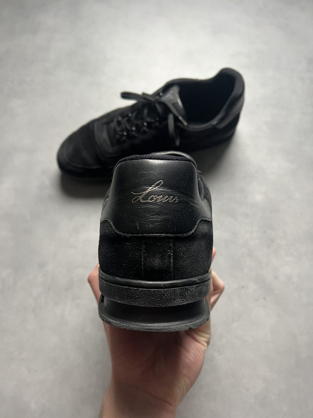 Louis Vuitton Louis Vuitton Suede Sneakers Size US 14 / EU 47 - 7 Thumbnail